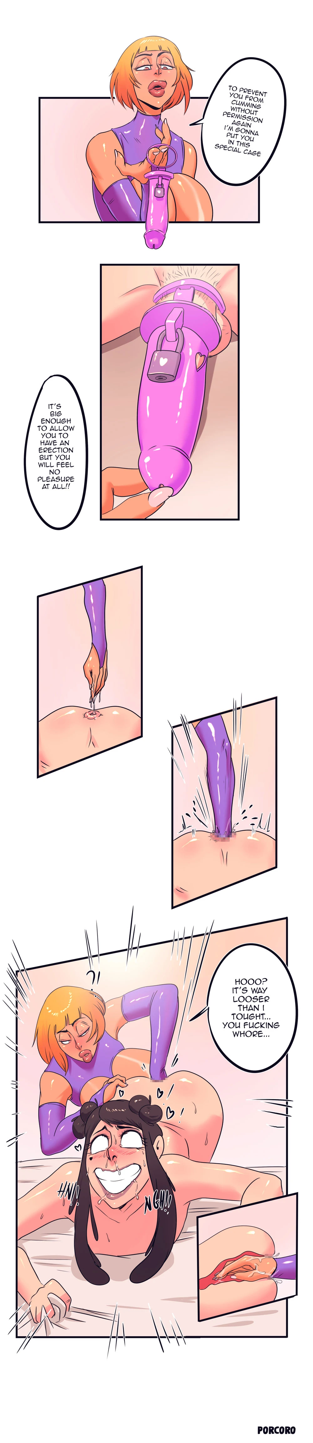 Becca and her Roommate porn comic picture 8