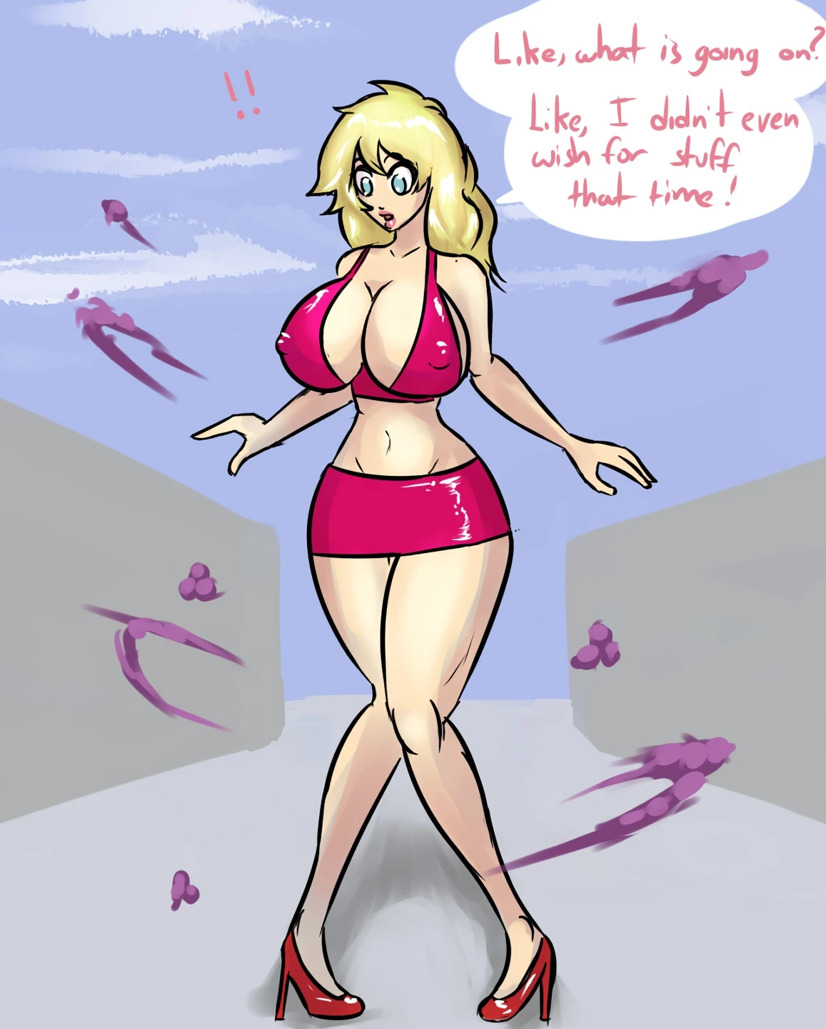 Becoming Bimbo porn comic picture 11