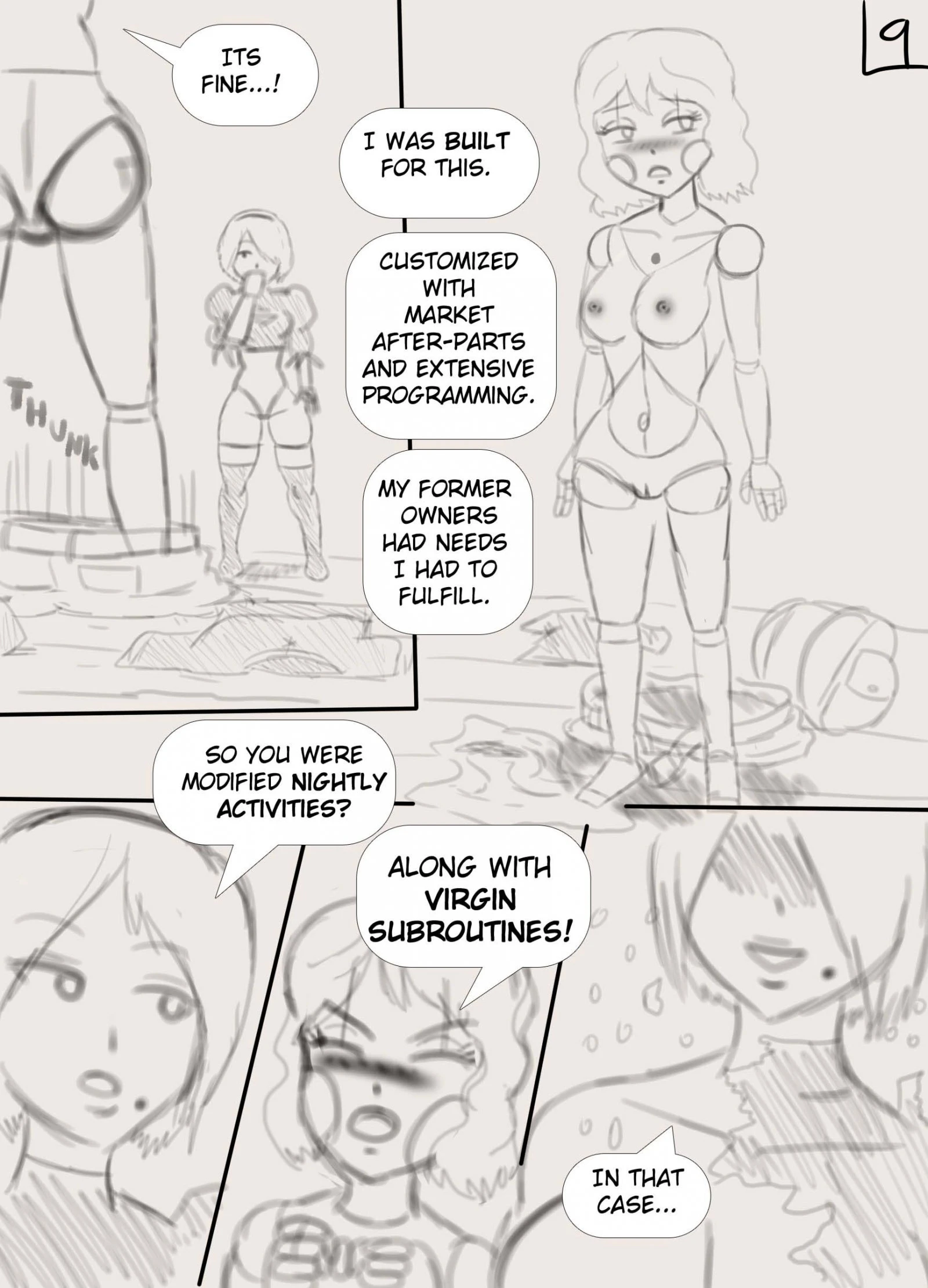 Beetwen machines porn comic picture 11