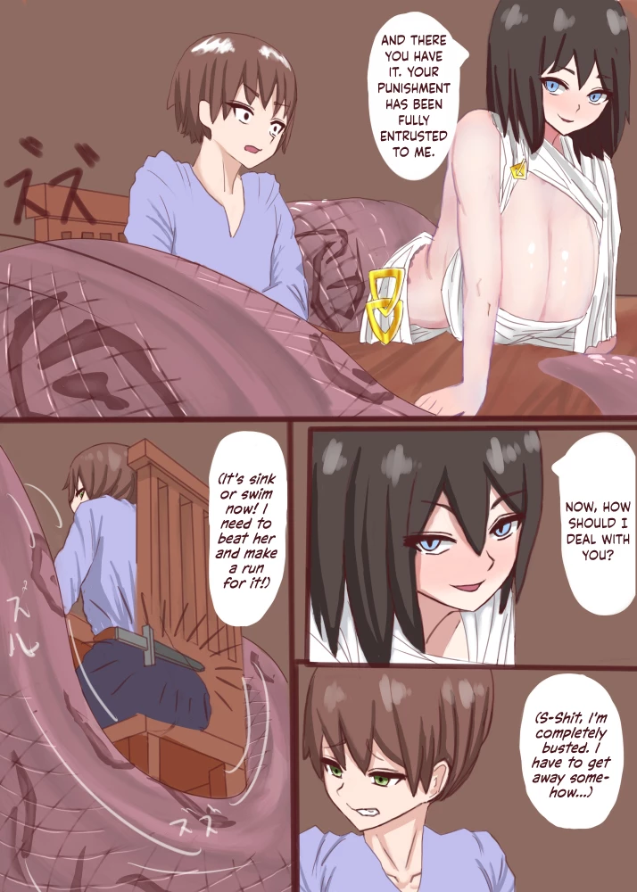 Being Done by a Lamia Like Crazy porn comic picture 3