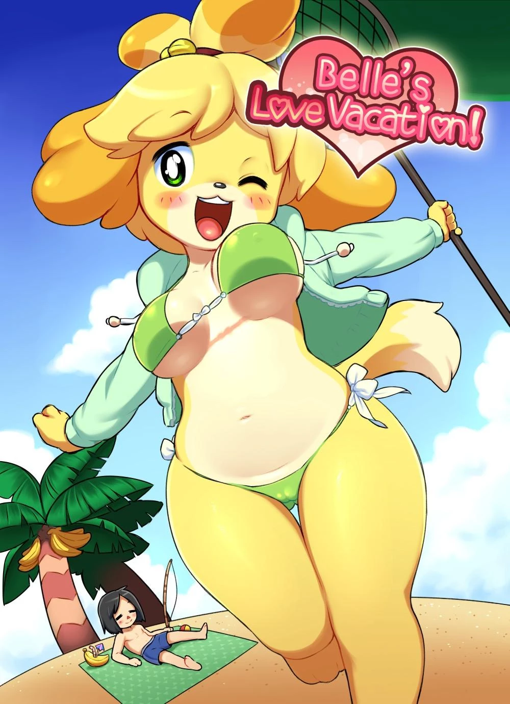 Belle's love vacation porn comic picture 1