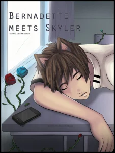Bernadette Meets Skyler porn comic picture 1