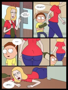 Beth and Morty porn comic picture 1