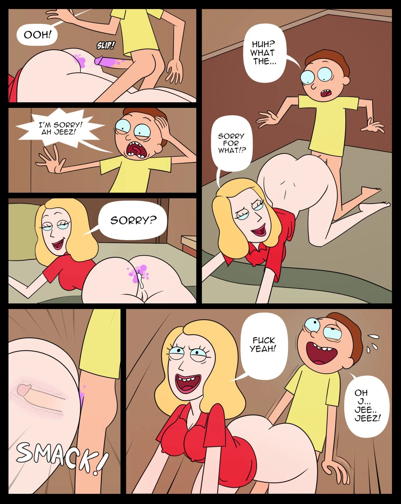 Beth and Morty porn comic picture 7