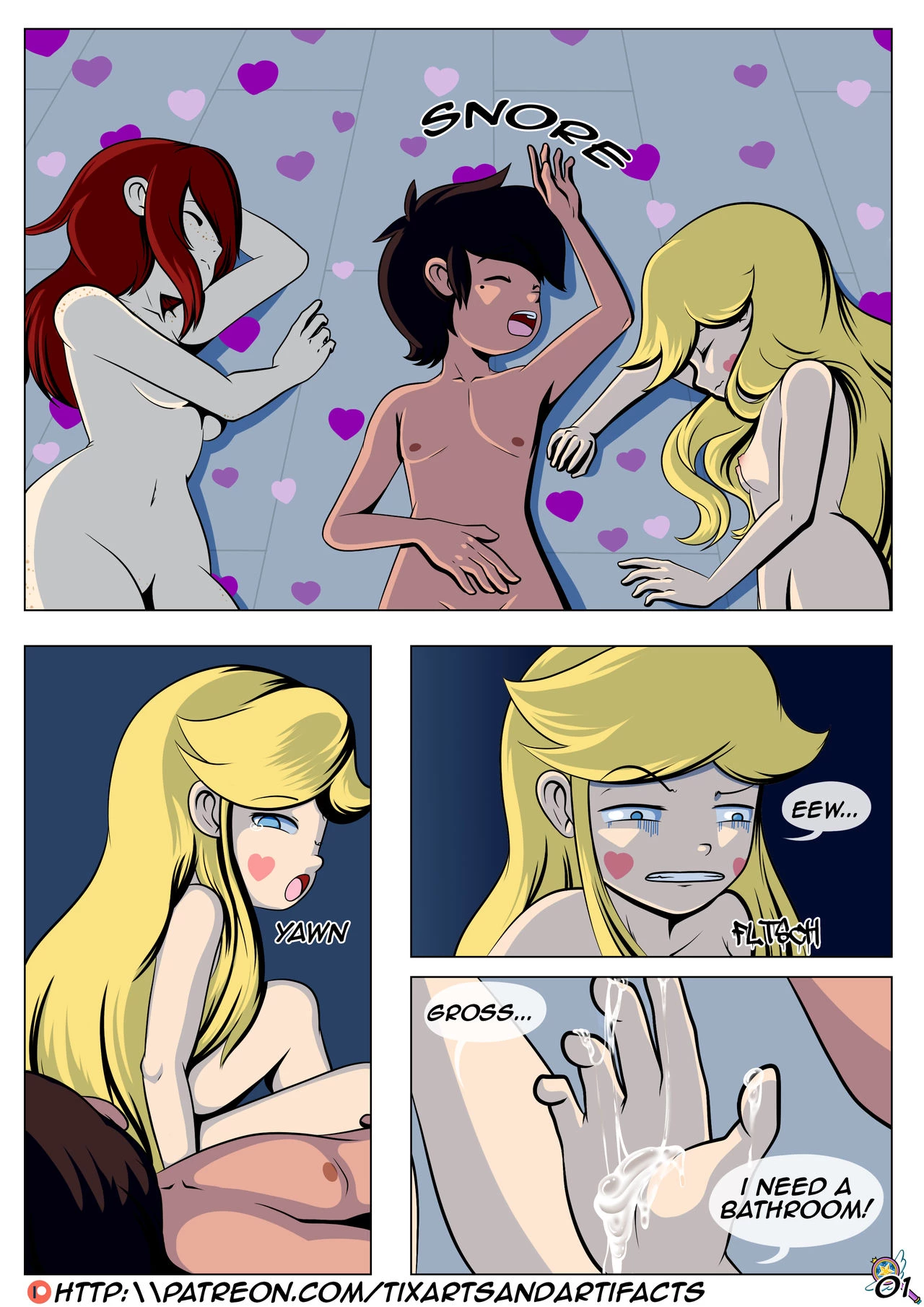 Between Dimensions - Part 2: Magic Panties porn comic picture 2