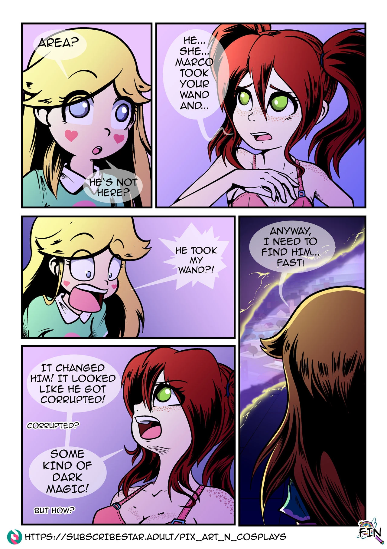 Between Dimensions - Part 2: Magic Panties porn comic picture 32