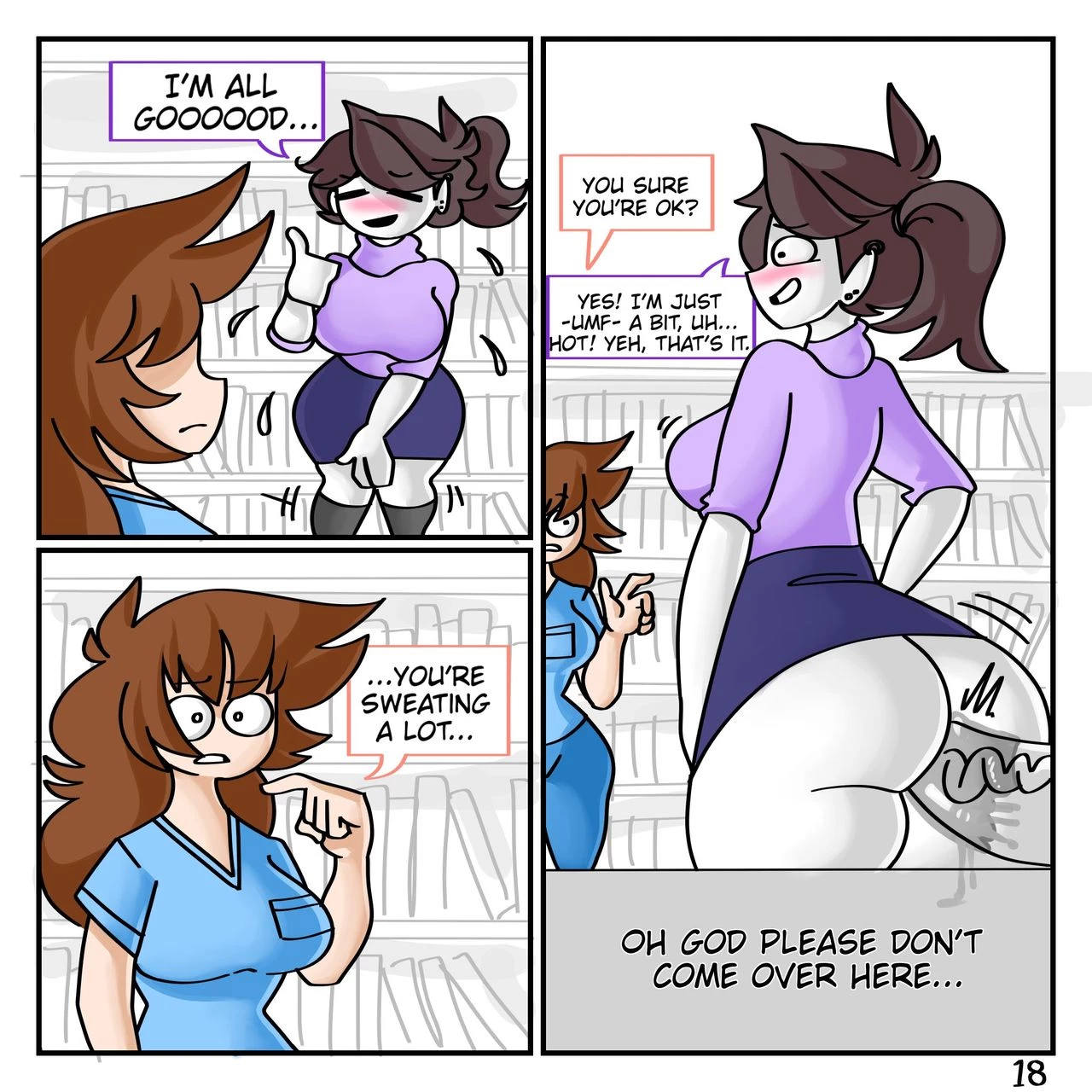 Beyond the Shelves- jaiden [full] porn comic picture 19