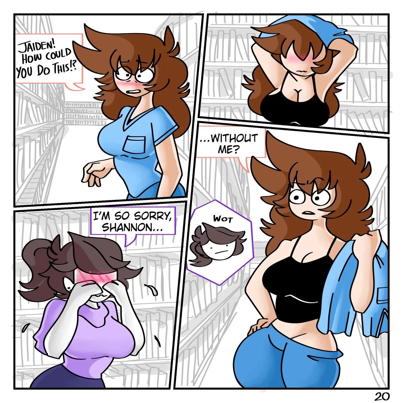 Beyond the Shelves- jaiden [full] porn comic picture 21