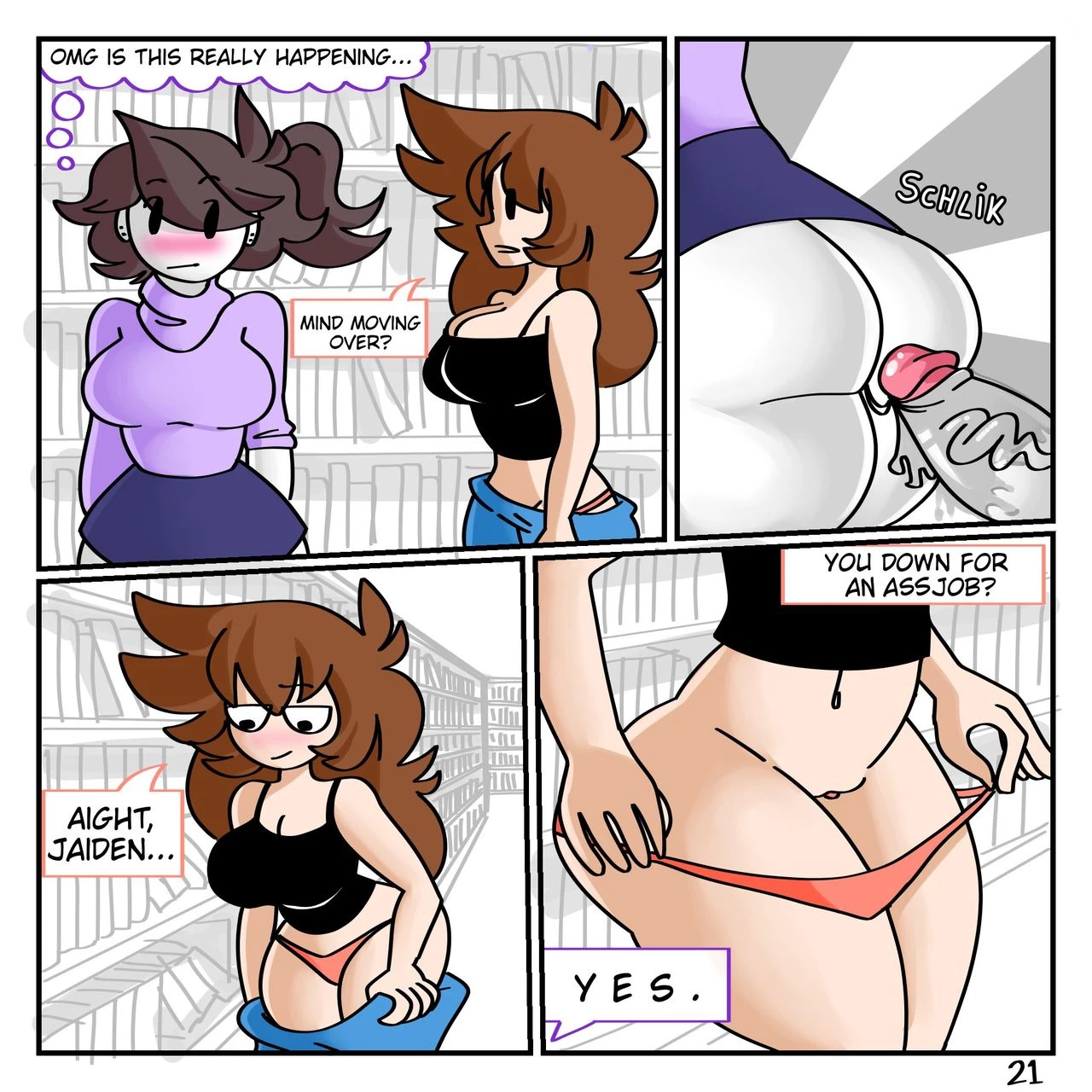 Beyond the Shelves- jaiden [full] porn comic picture 22