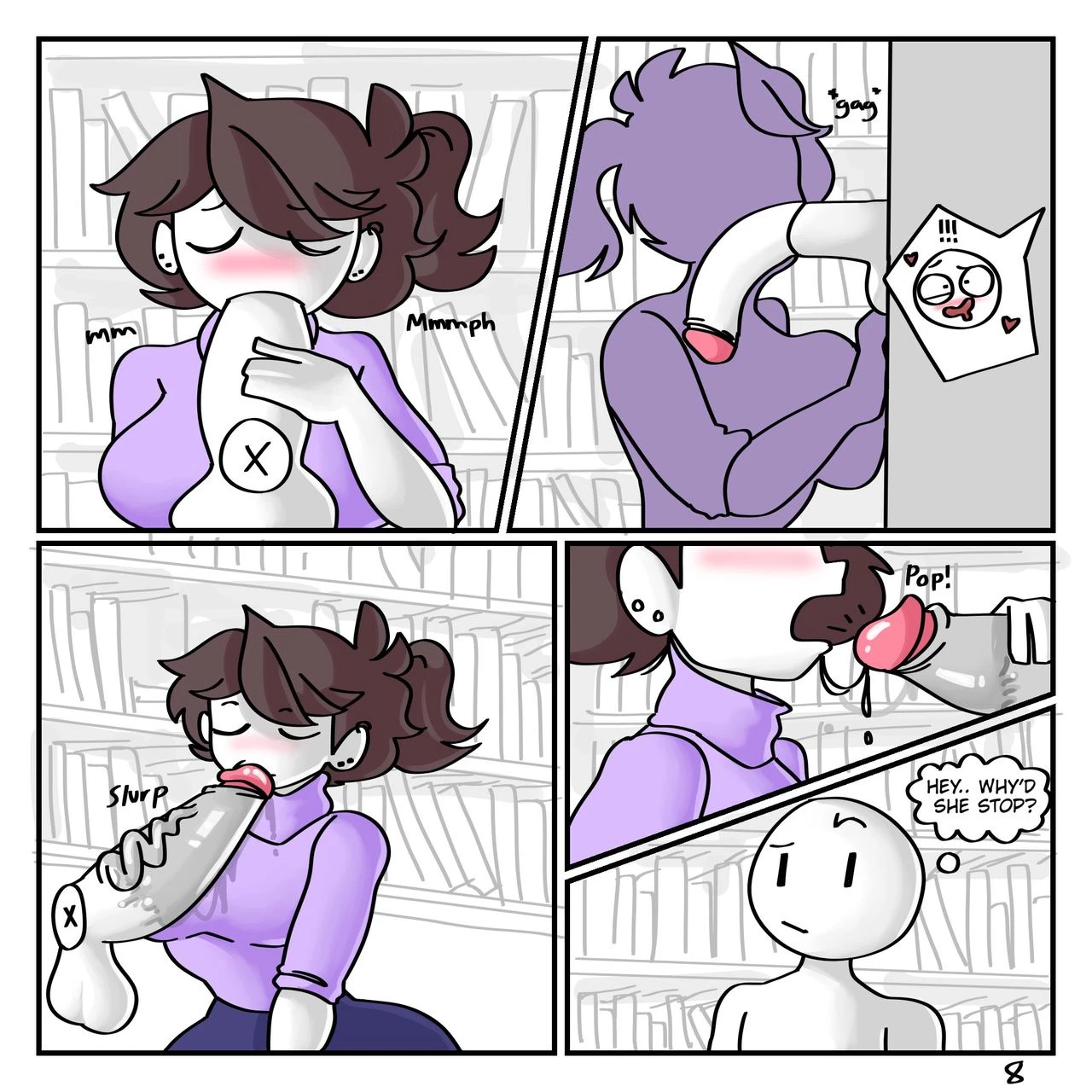 Beyond the Shelves- jaiden [full] porn comic picture 9