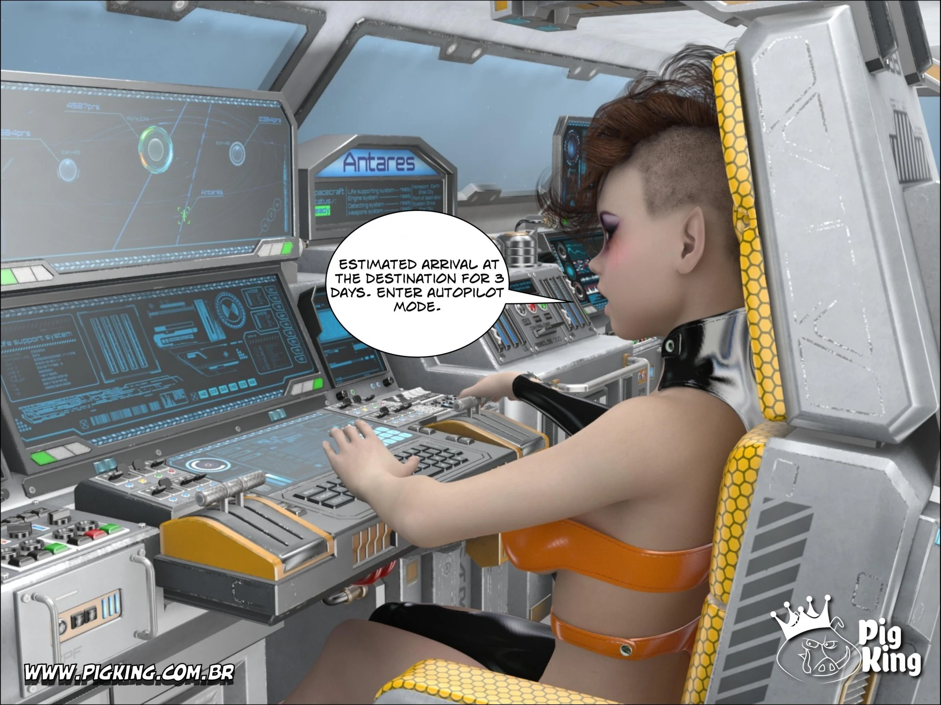 Beyond the worlds - Explosion porn comic picture 11