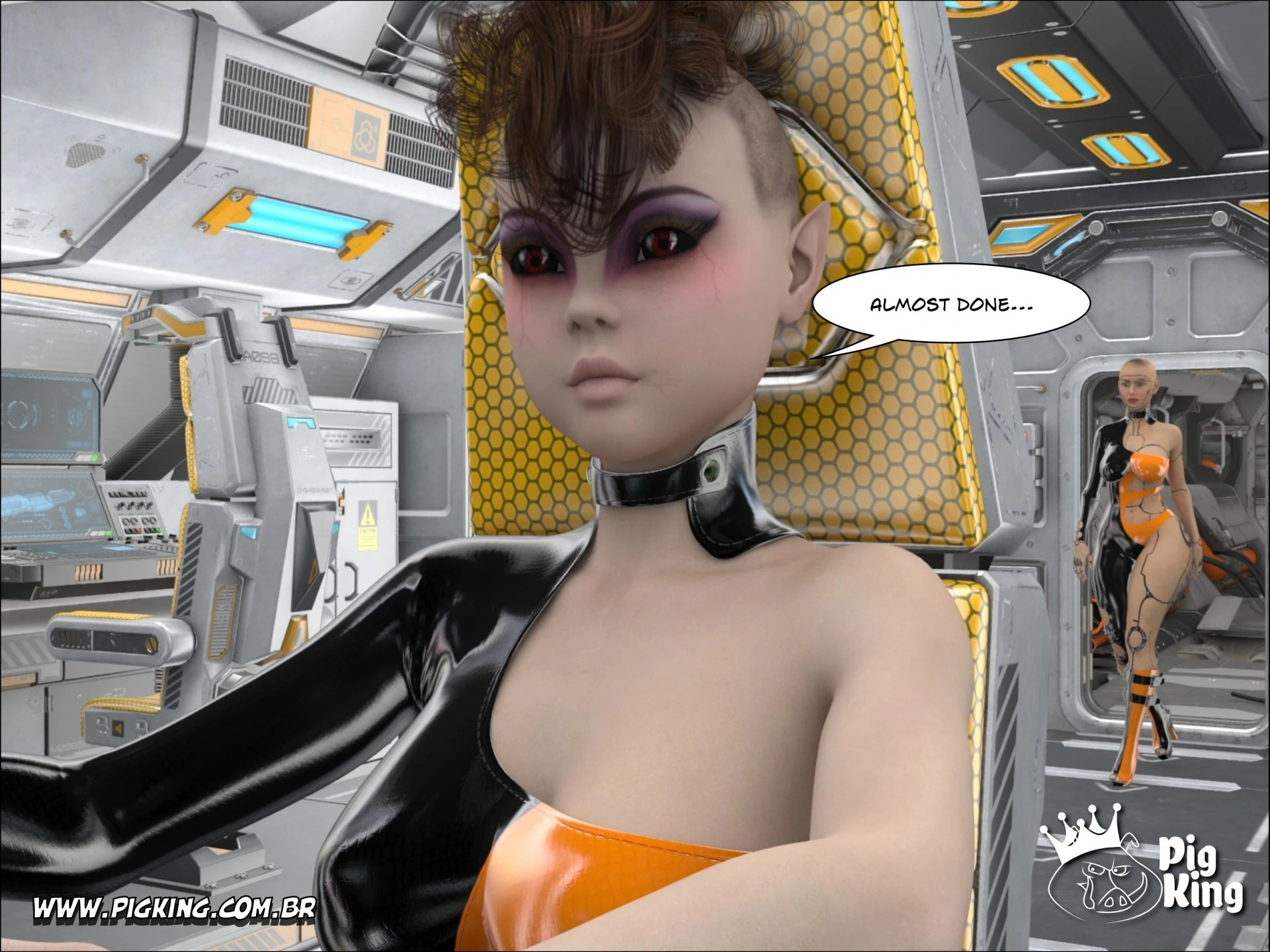 Beyond the worlds - Explosion porn comic picture 8