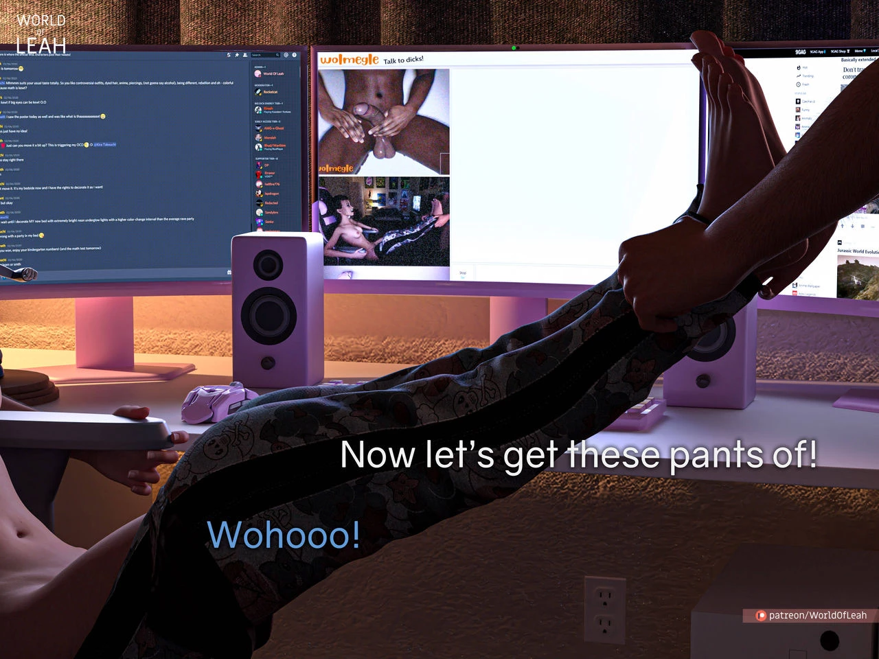 Big Dicks on Cam porn comic picture 32