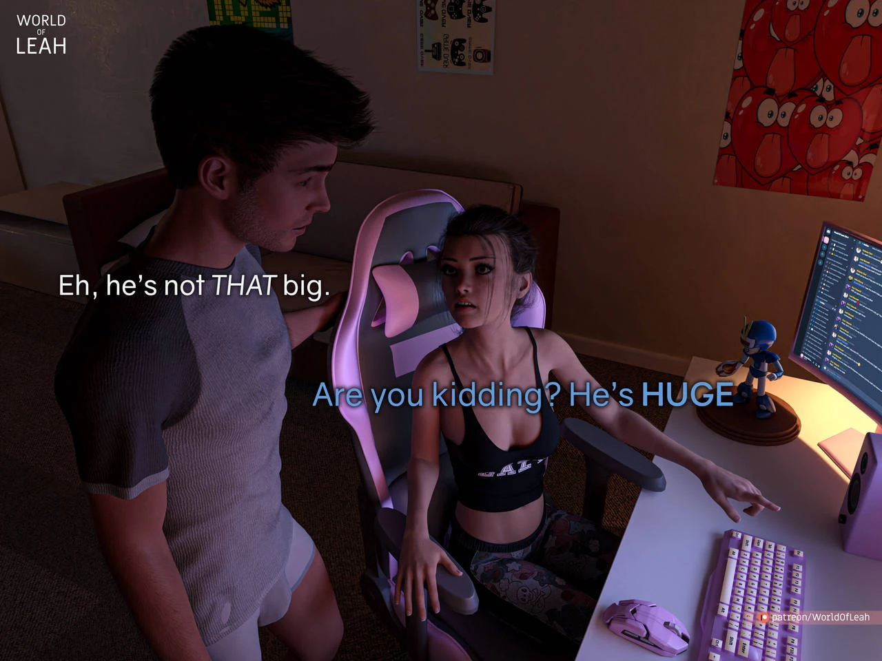 Big Dicks on Cam porn comic picture 54