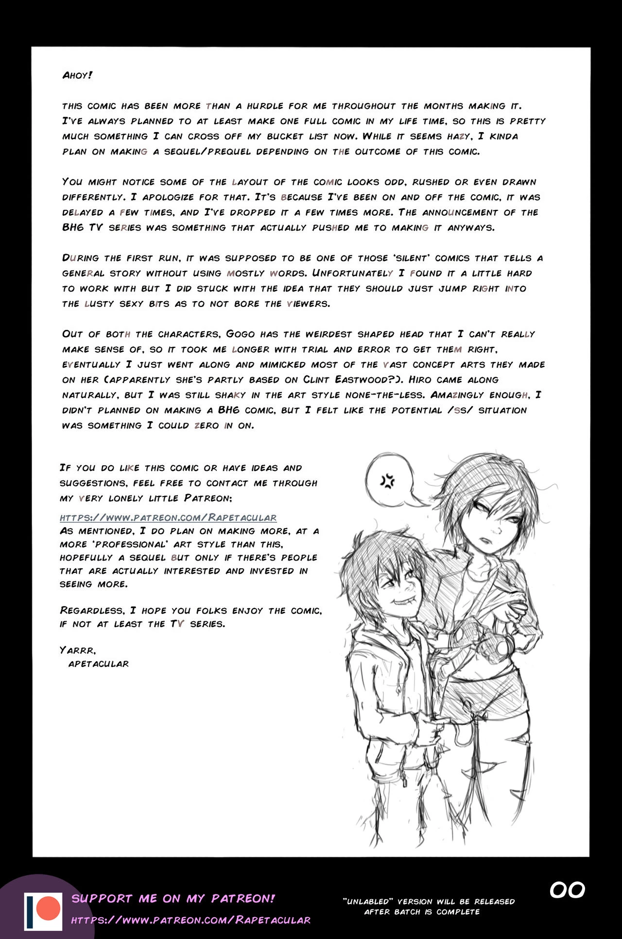 Big Hero 6 Parody porn comic picture 2