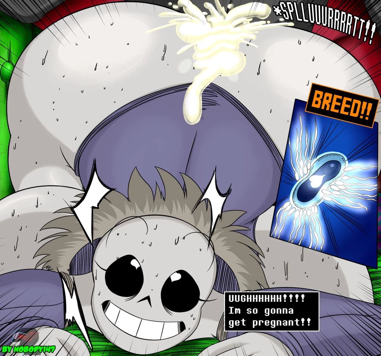 Big Tiddy Sans porn comic picture 21