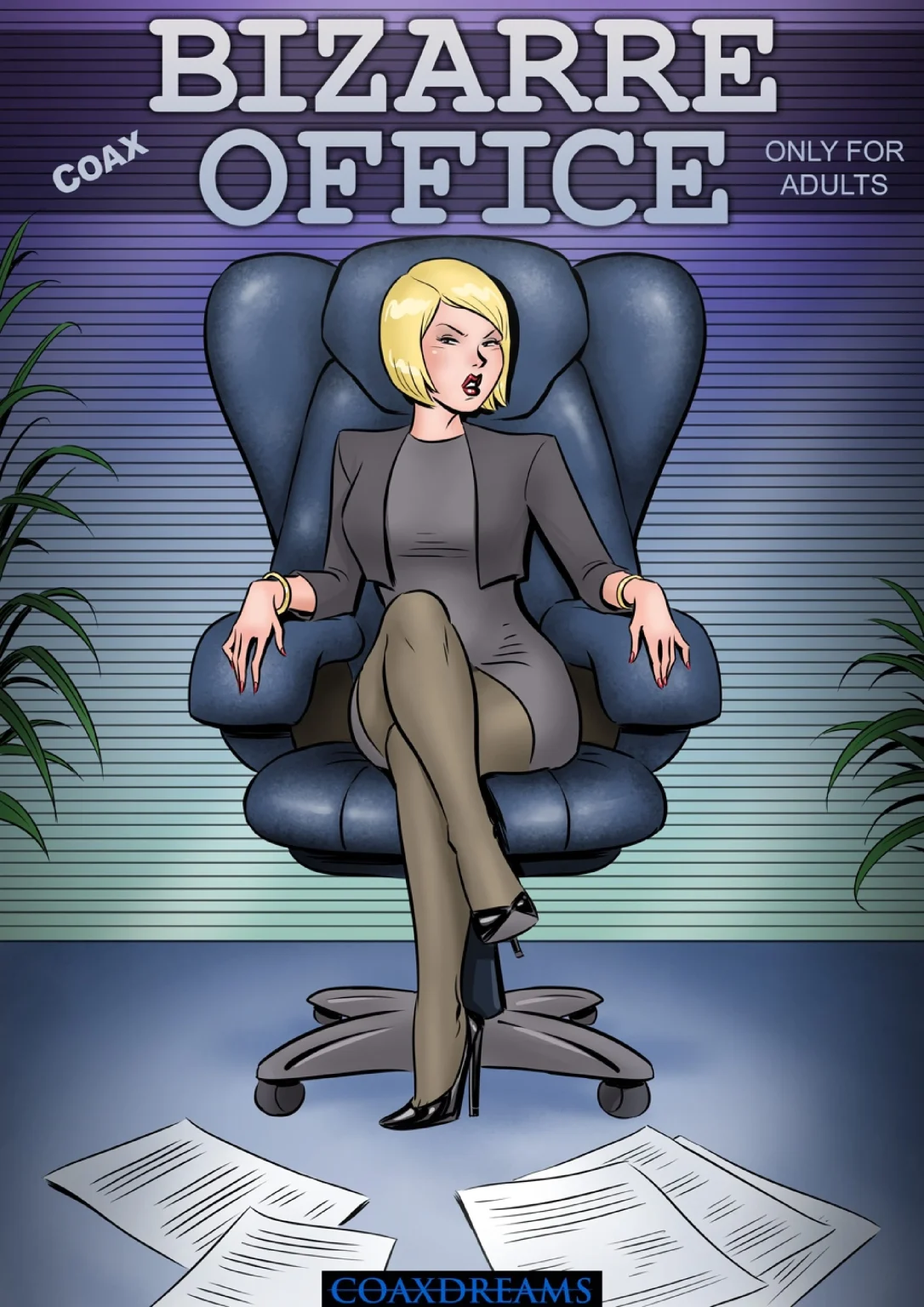 Bizarre Office porn comic picture 1