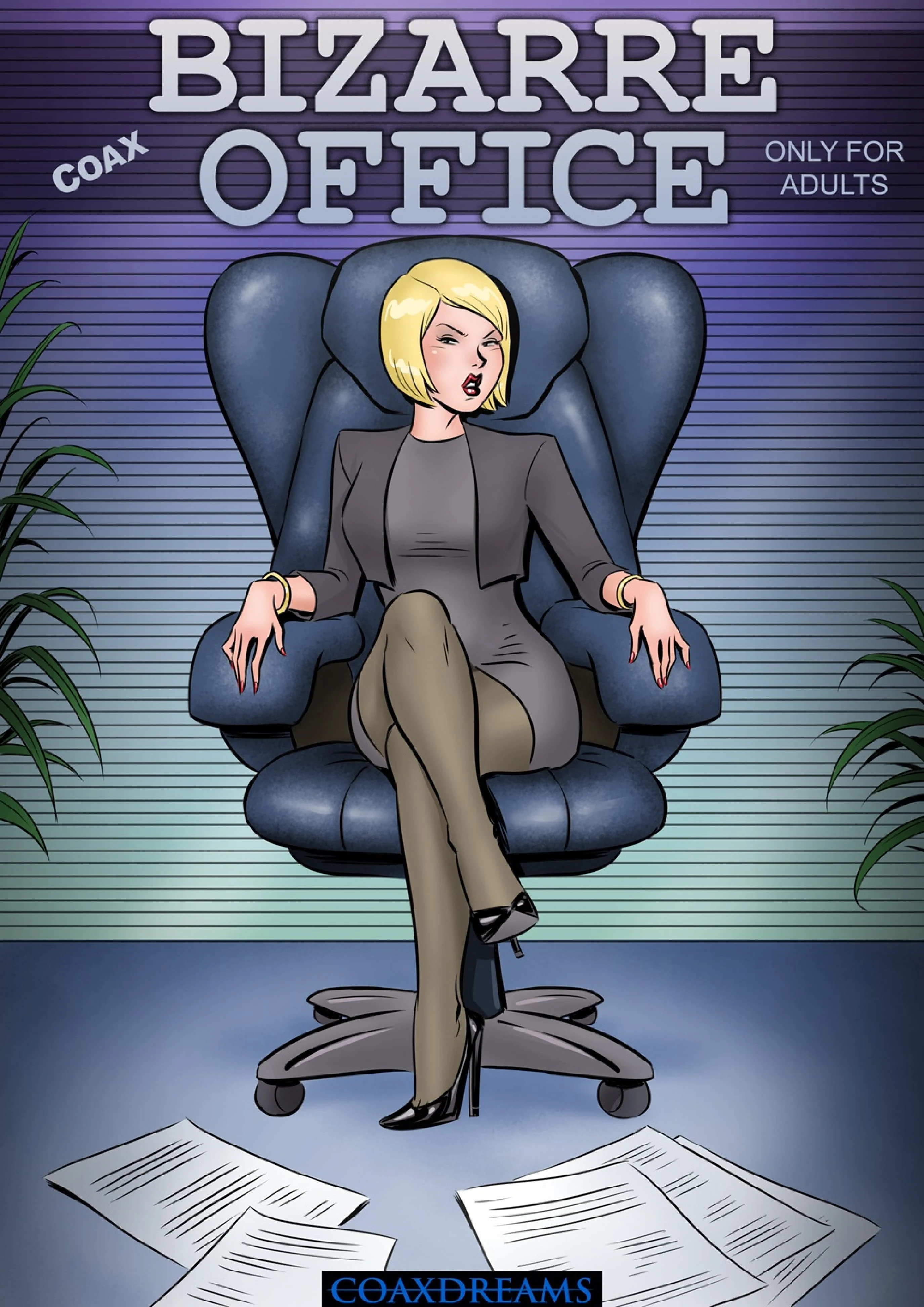 Bizarre Office porn comic picture 1