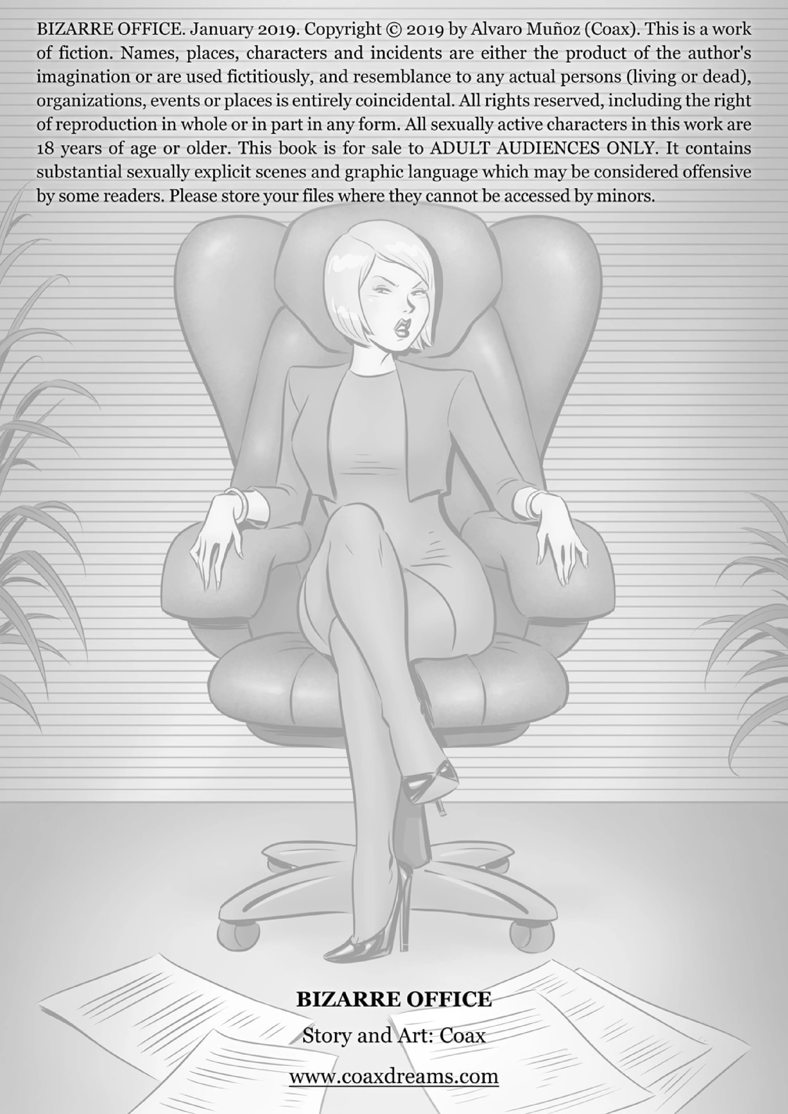 Bizarre Office porn comic picture 2