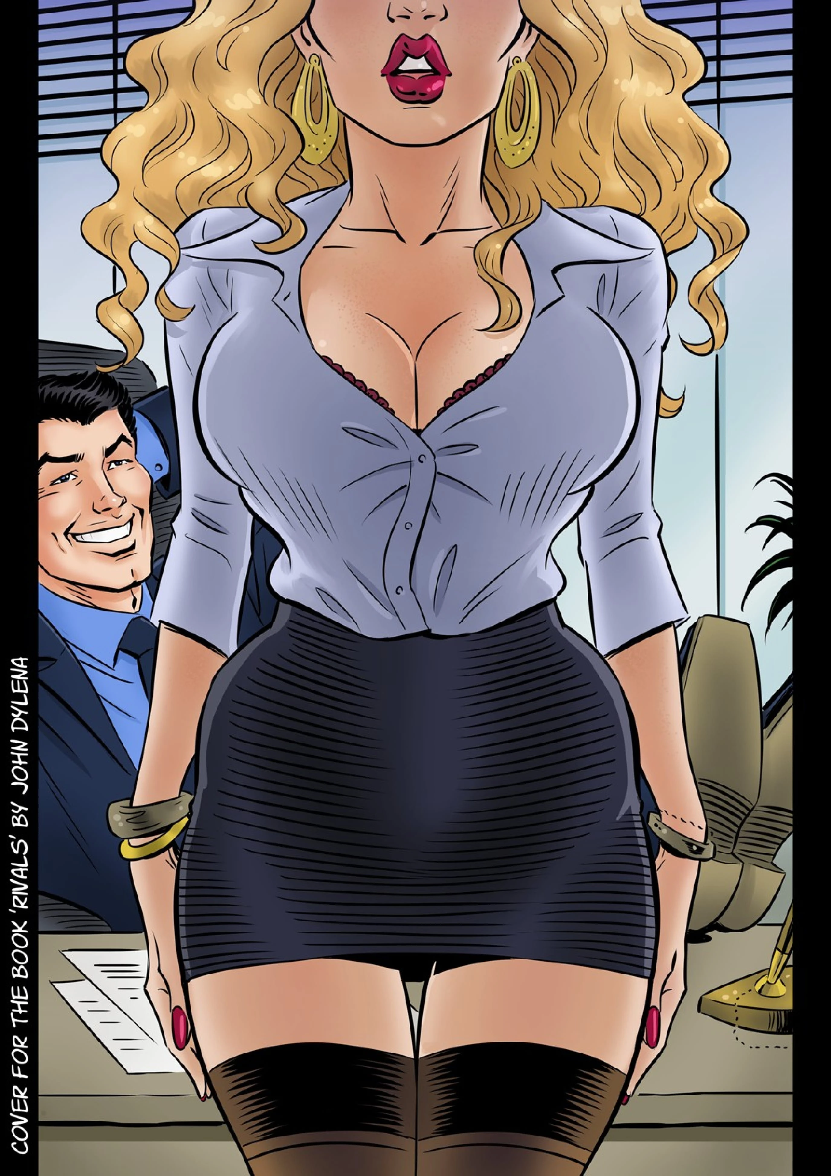 Bizarre Office porn comic picture 26