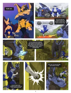 Black and Blue 2 porn comic picture 1