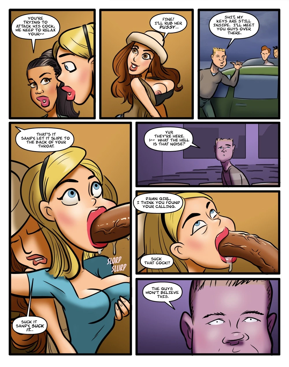 Black Cock Institute porn comic picture 10