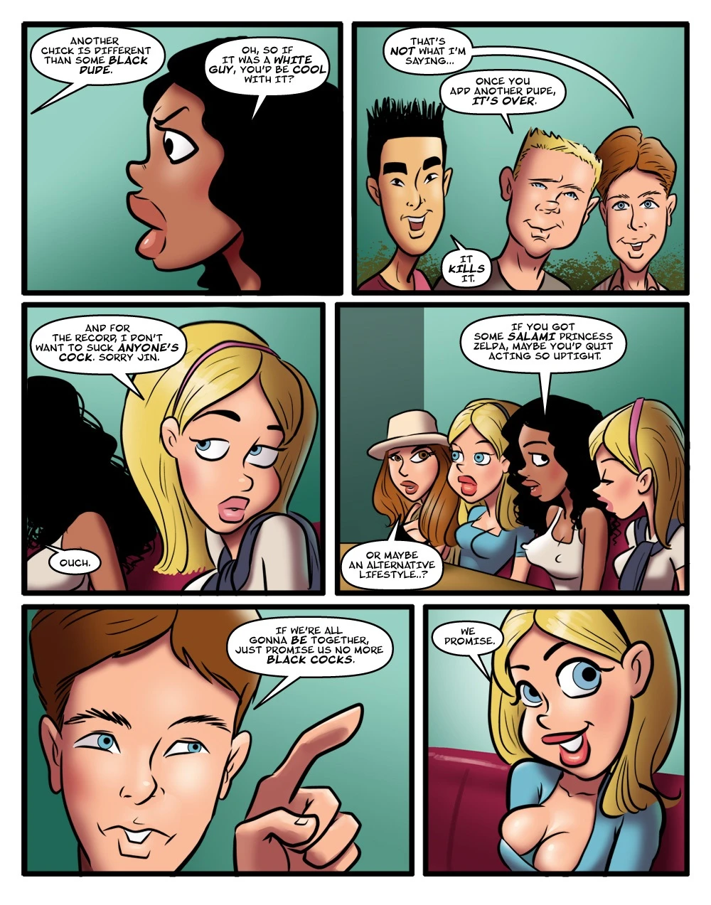 Black Cock Institute porn comic picture 13