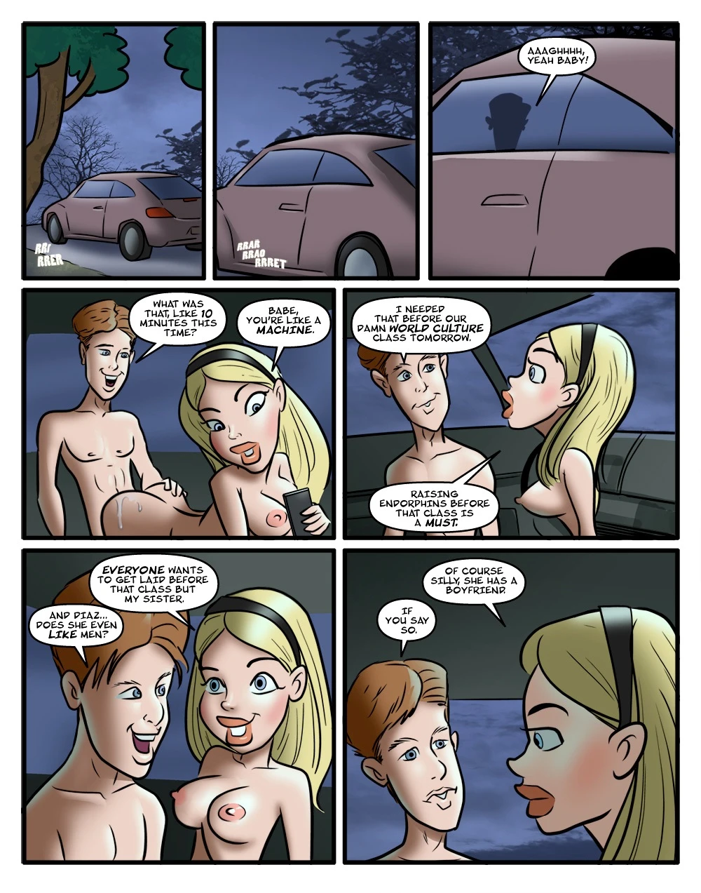 Black Cock Institute porn comic picture 2