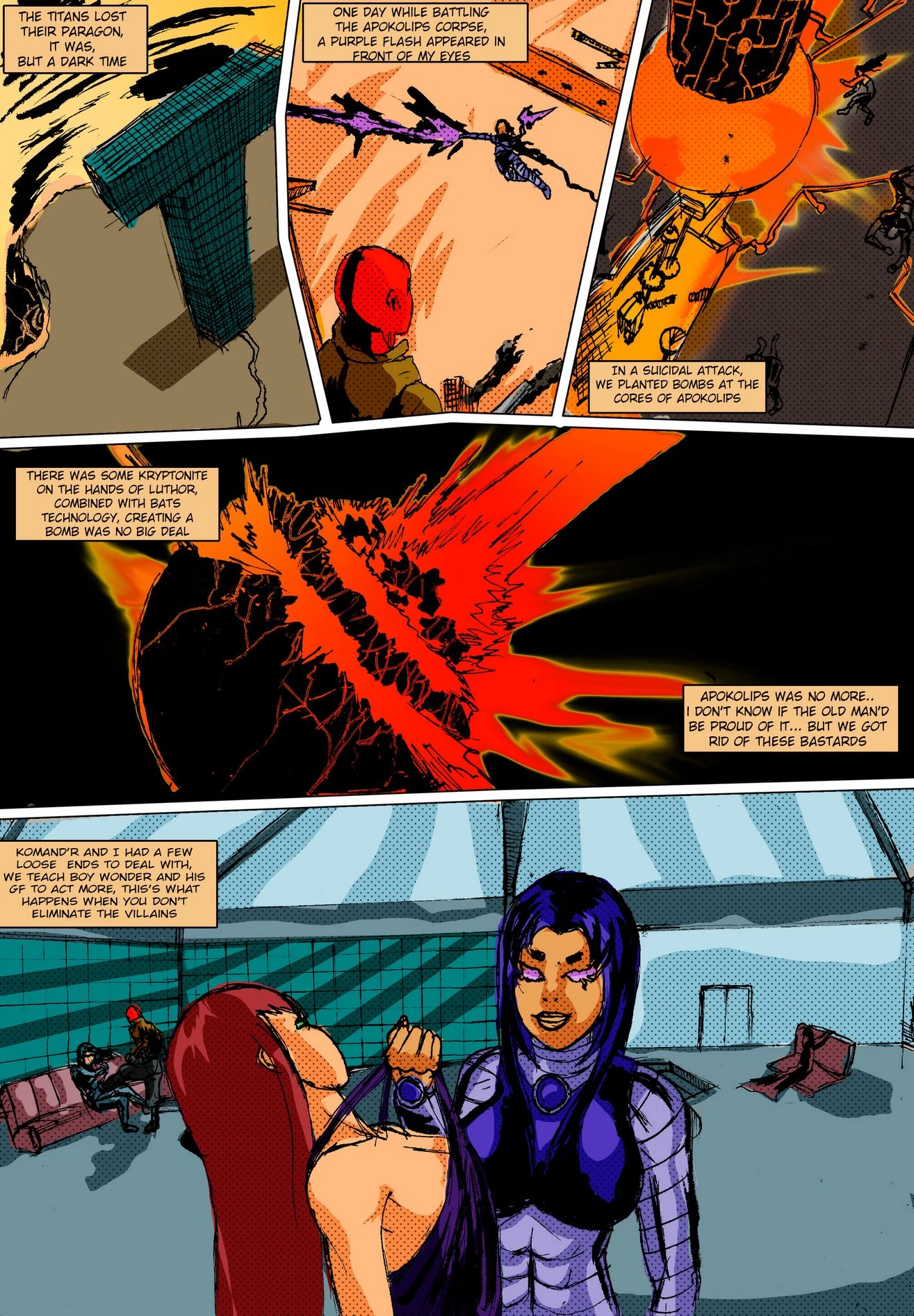 Black Hood porn comic picture 2