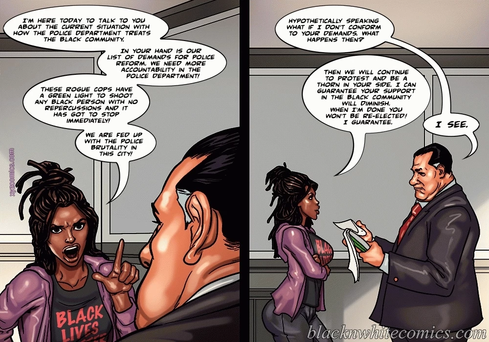 BlackNWhiteComics - The Mayor 2 porn comic picture 25