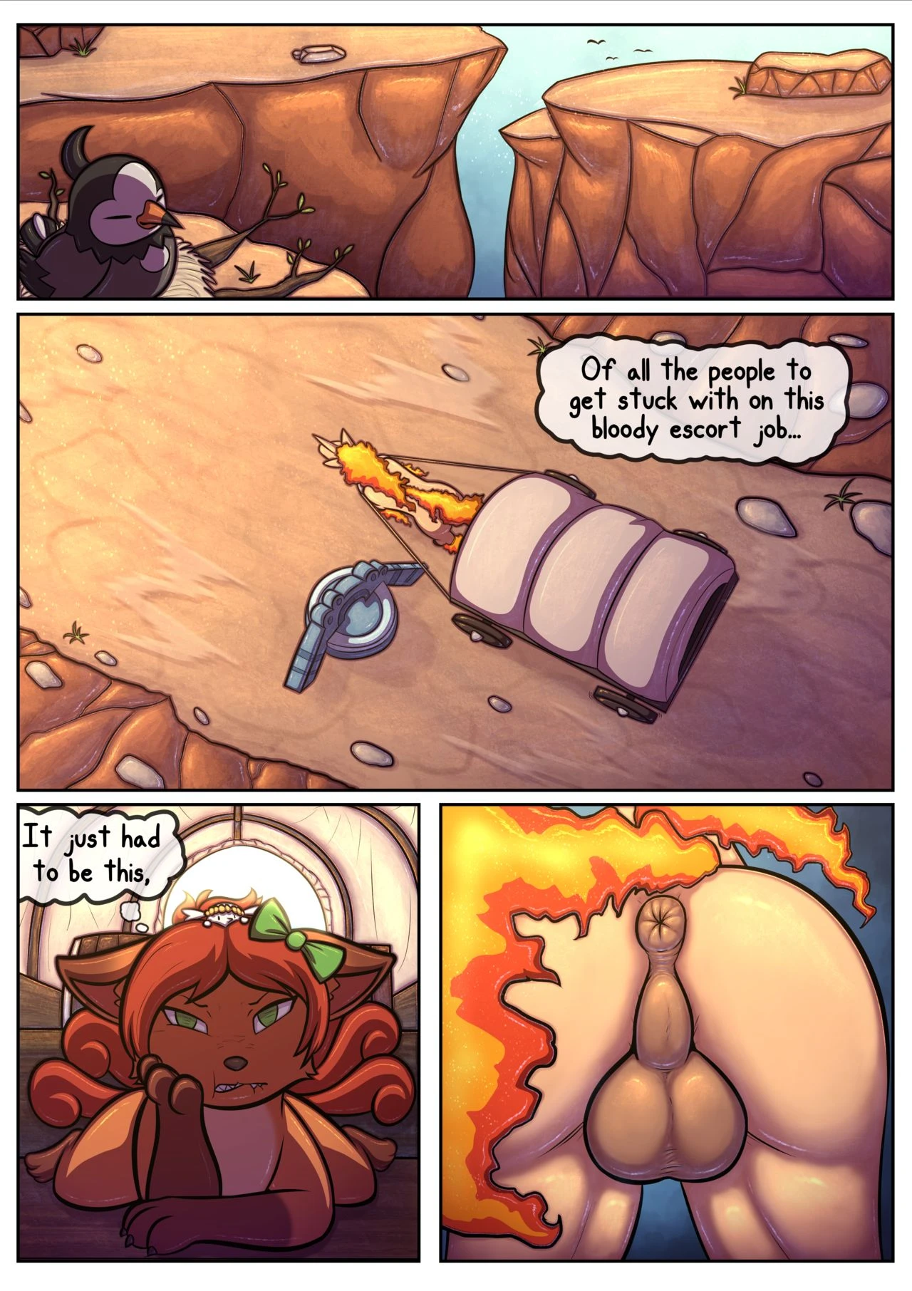 Blazing A Trail porn comic picture 2