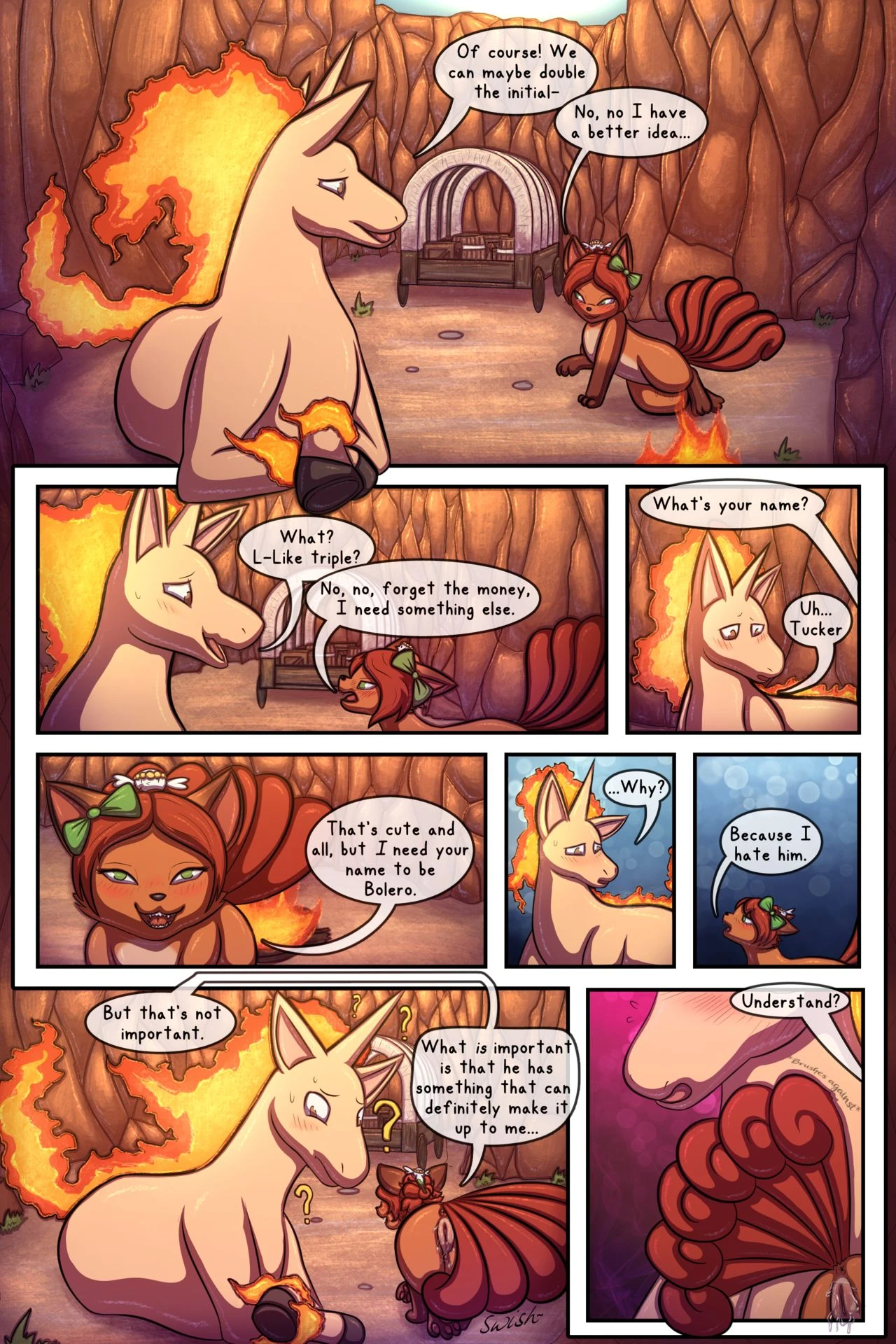 Blazing A Trail porn comic picture 8