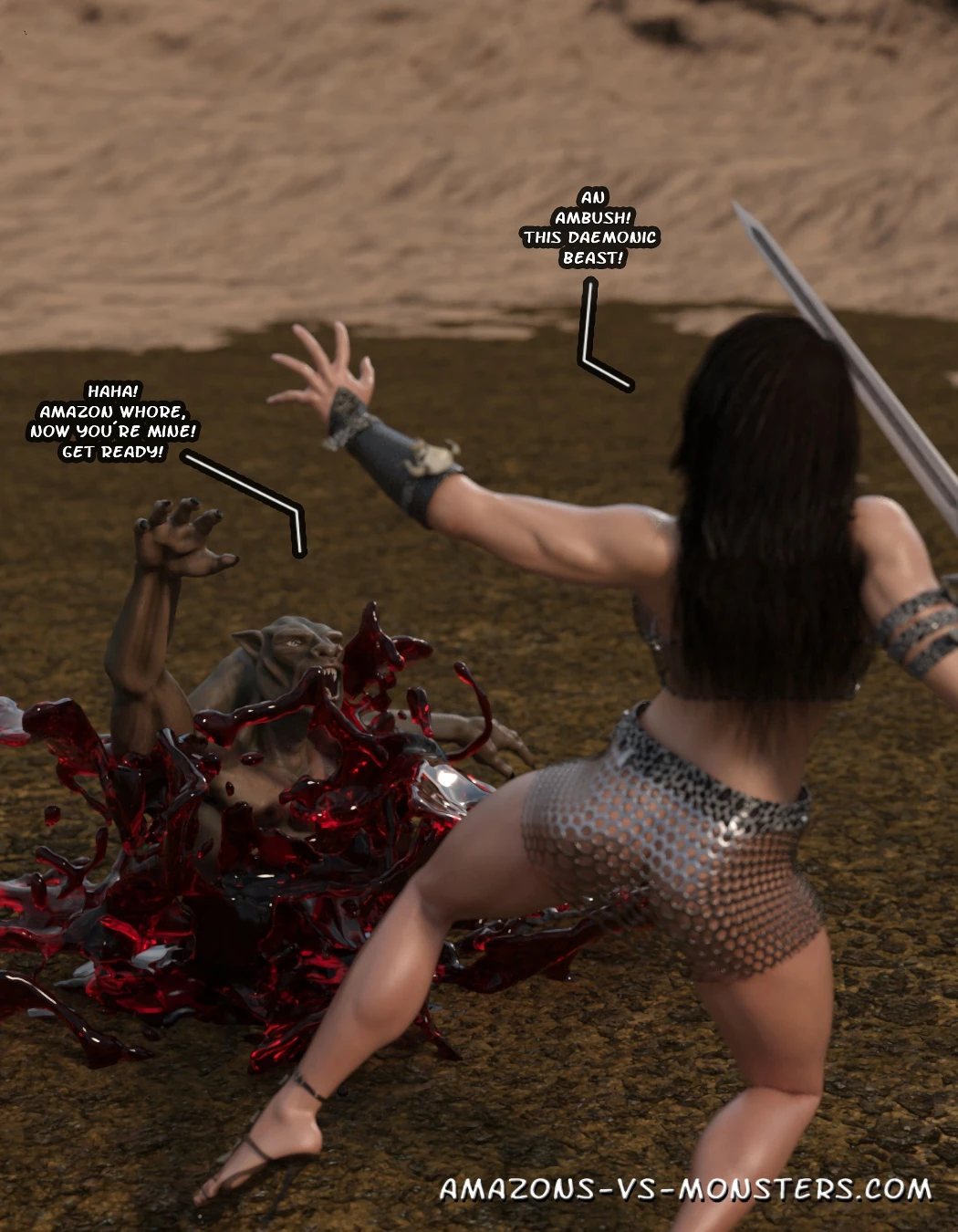 Blood Wolf porn comic picture 5