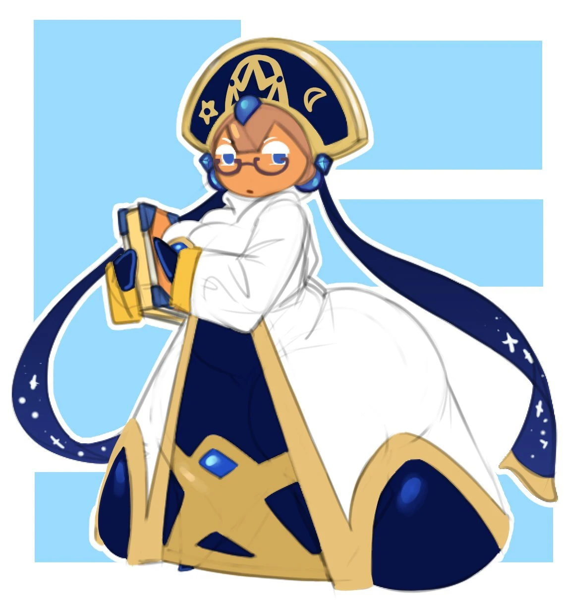 Blueberry Pie Cookie porn comic picture 1