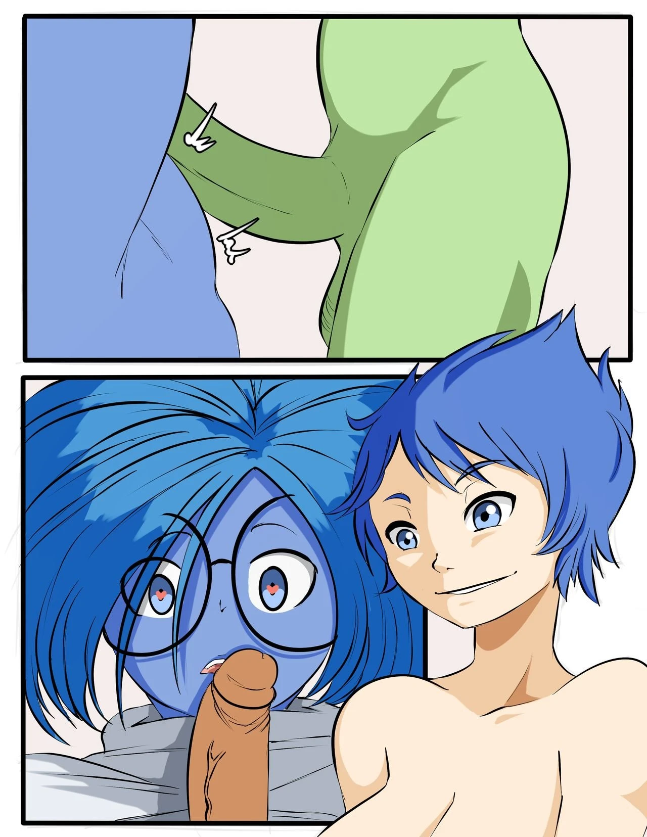 Blueberry porn comic picture 14