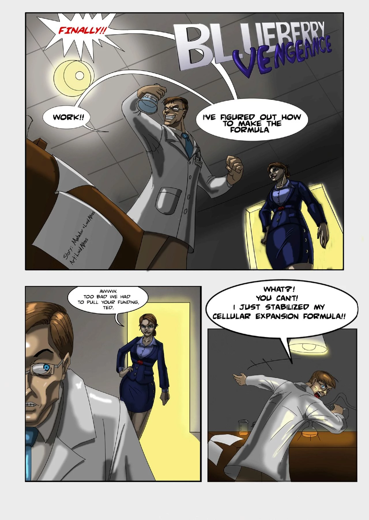 Blueberry Vengeance porn comic picture 2