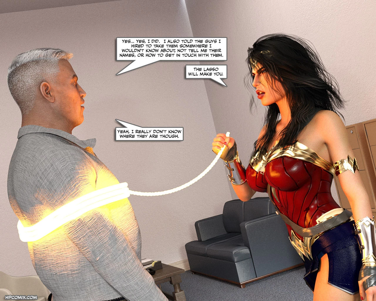 Blunder Woman: The Vanishing porn comic picture 23