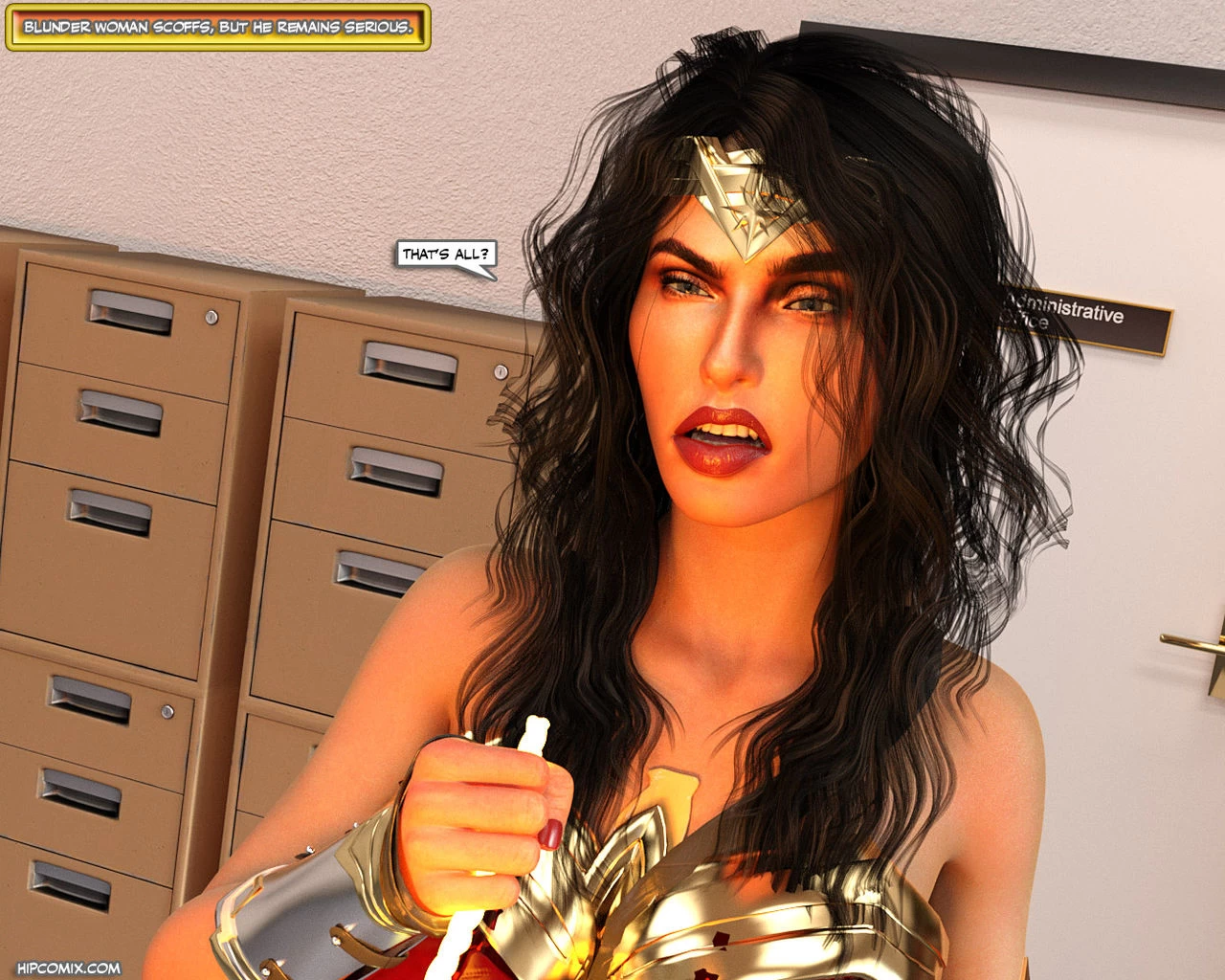 Blunder Woman: The Vanishing porn comic picture 27