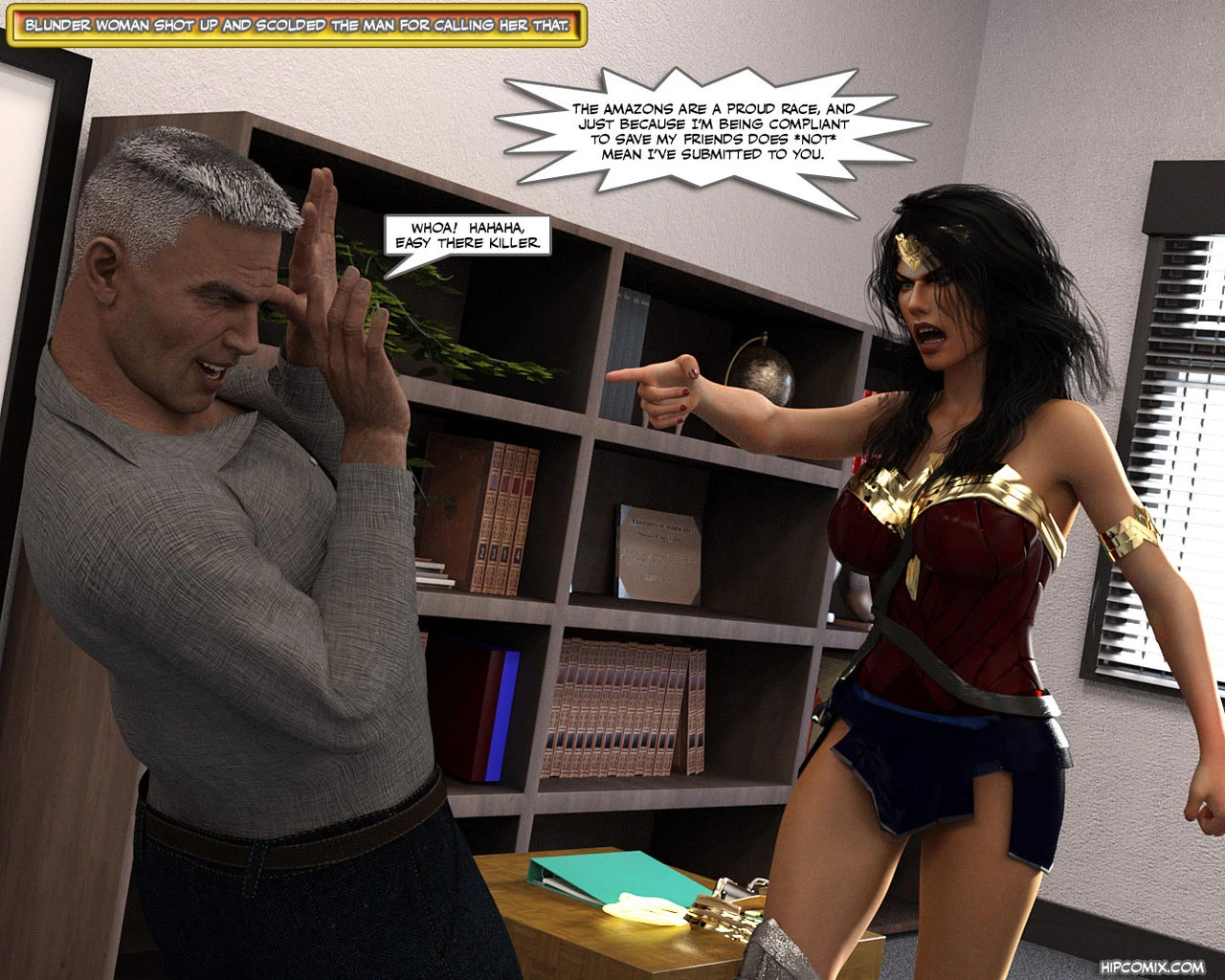 Blunder Woman: The Vanishing porn comic picture 35