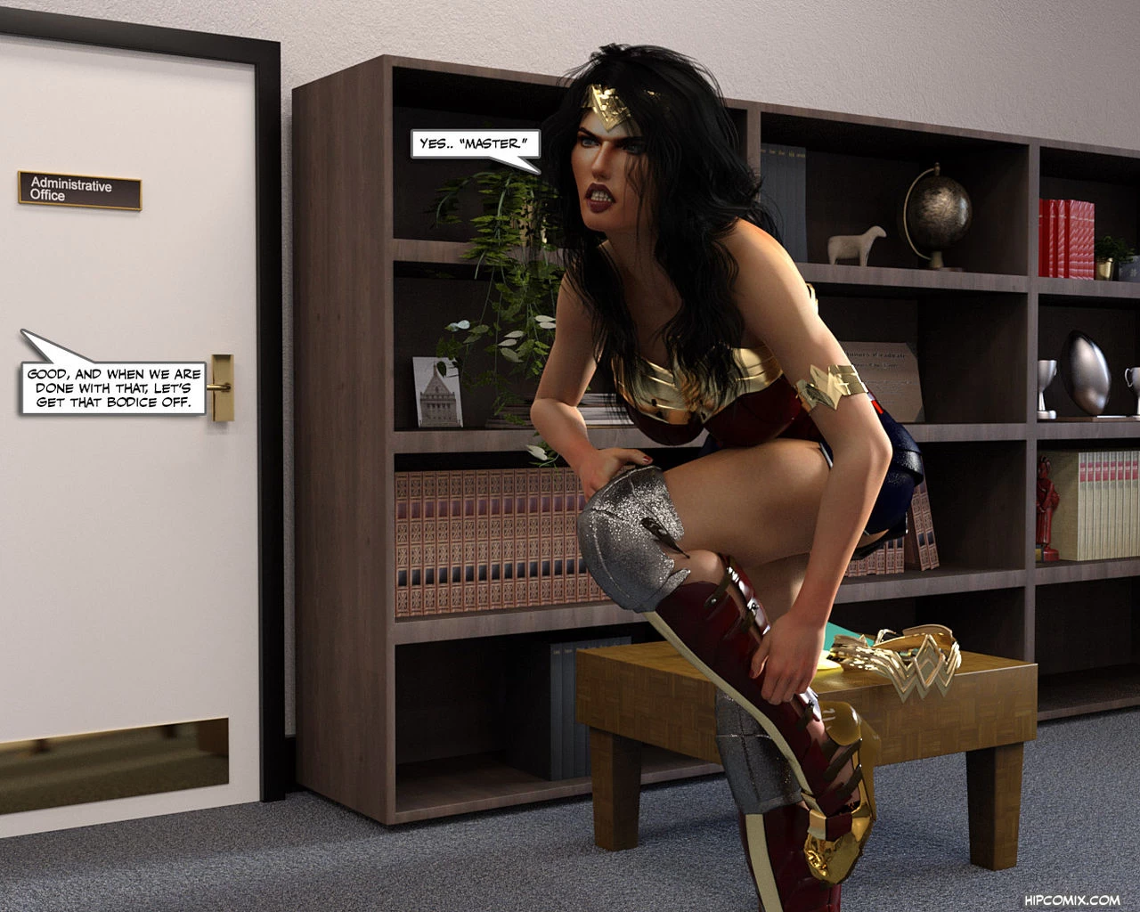 Blunder Woman: The Vanishing porn comic picture 43