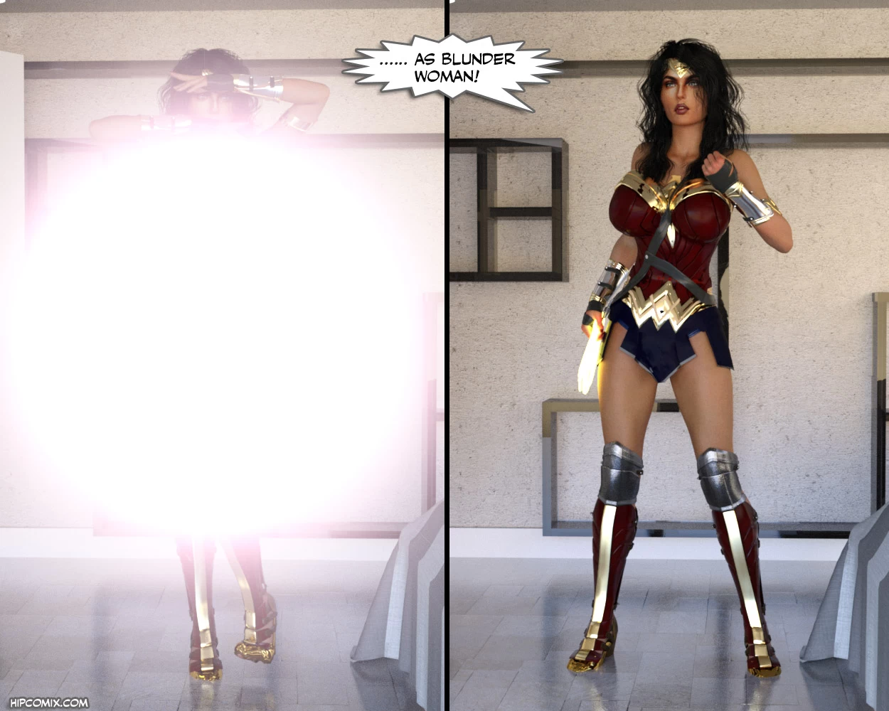 Blunder Woman: The Vanishing porn comic picture 5