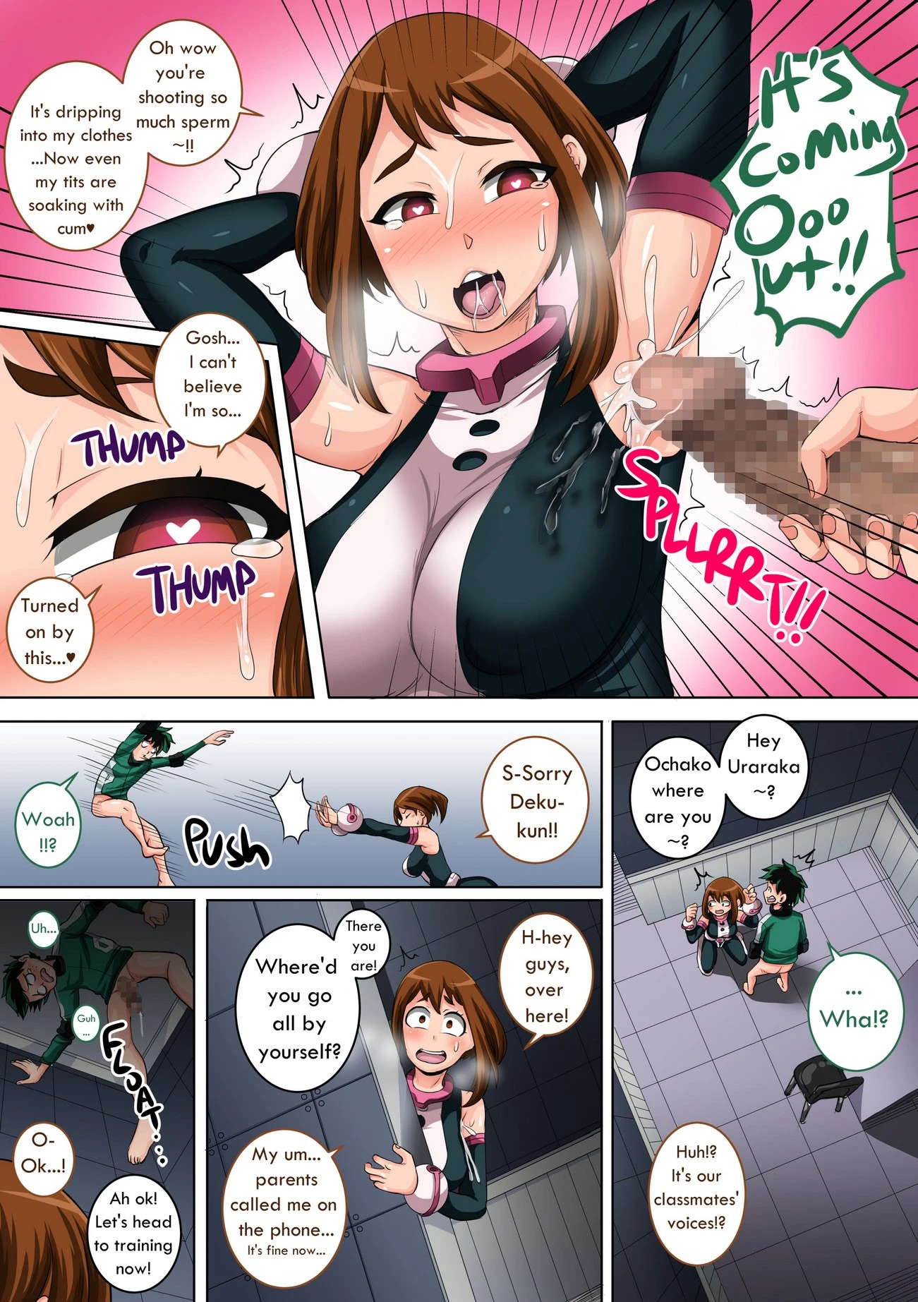 Boku no Harem Academia 3 porn comic picture 30
