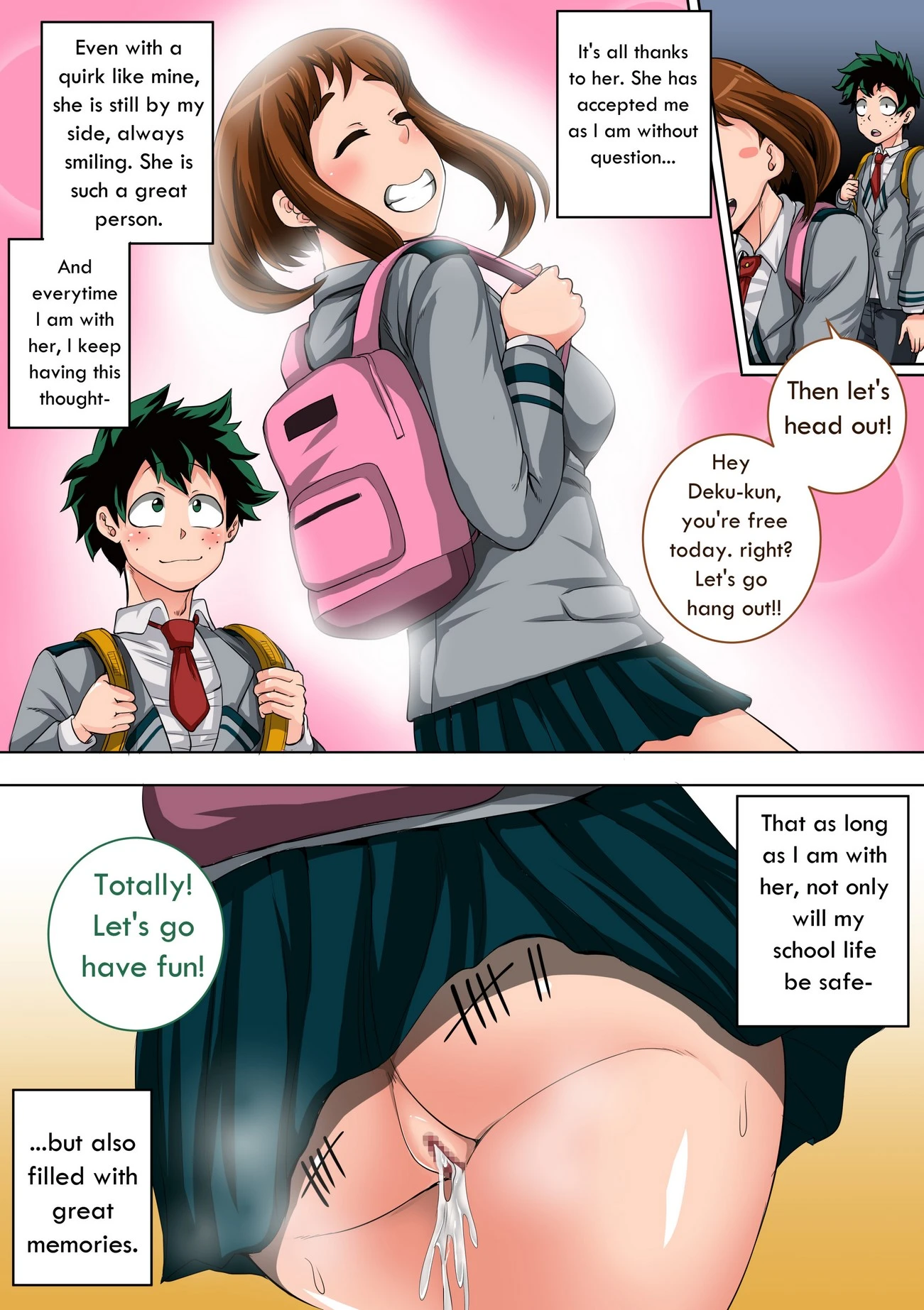 Boku no Harem Academia 3 porn comic picture 53