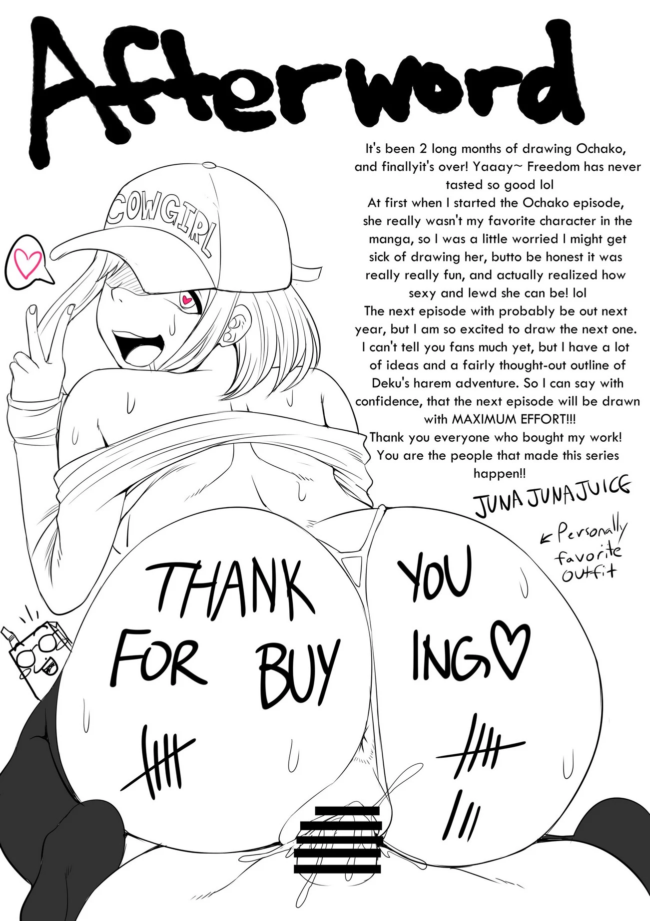 Boku no Harem Academia 3 porn comic picture 56