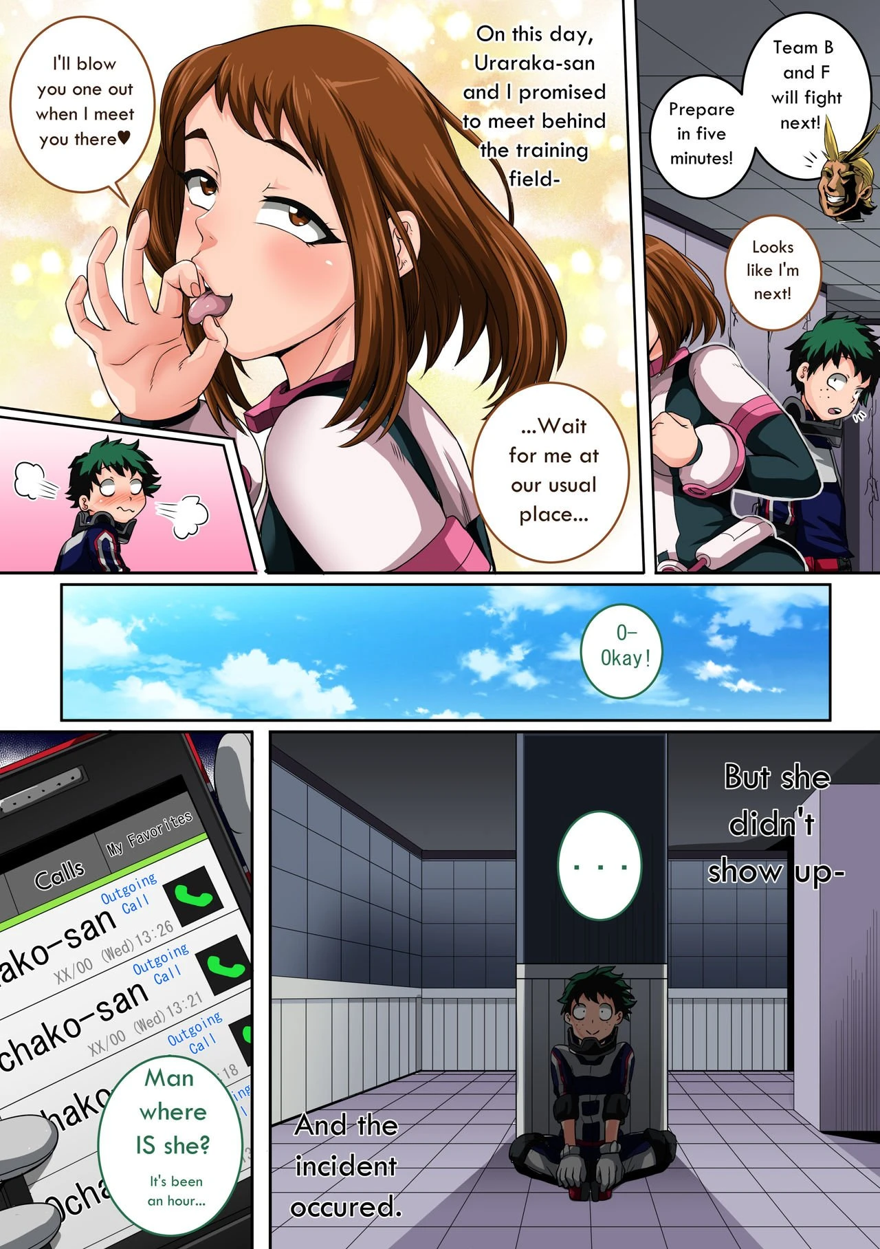 Boku no Harem Academia: 4-wa "Koakuma no Itazura" porn comic picture 5