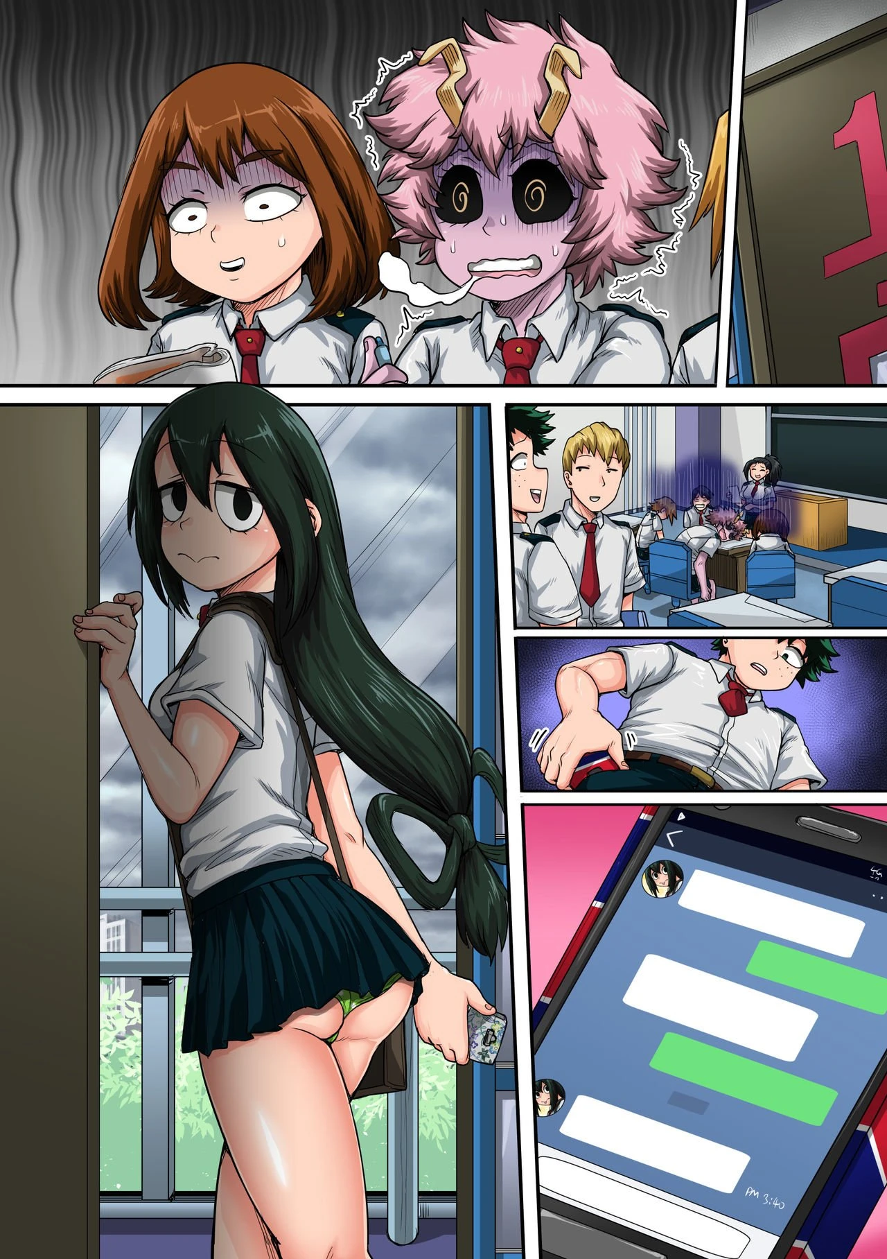 Boku no Harem Academia: 6-wa "Harem no Hajimari" porn comic picture 125