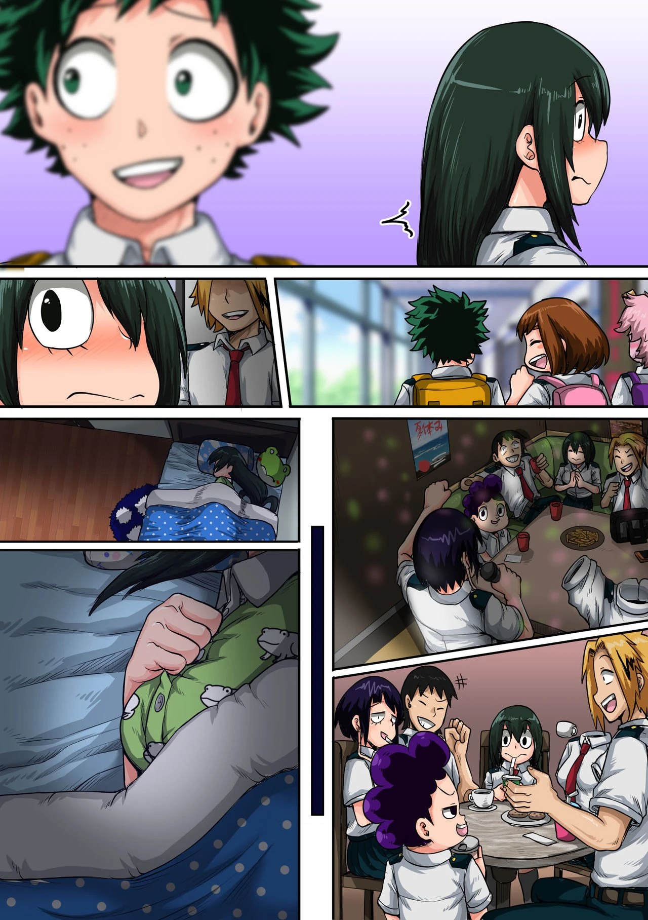 Boku no Harem Academia: 6-wa "Harem no Hajimari" porn comic picture 148