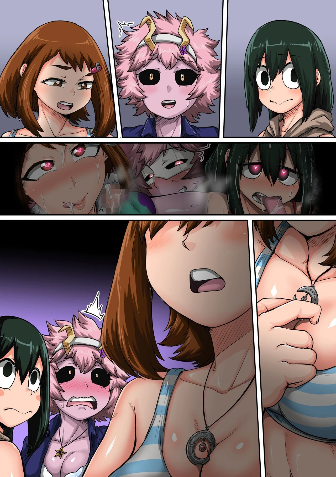 Boku no Harem Academia: 6-wa "Harem no Hajimari" porn comic picture 155