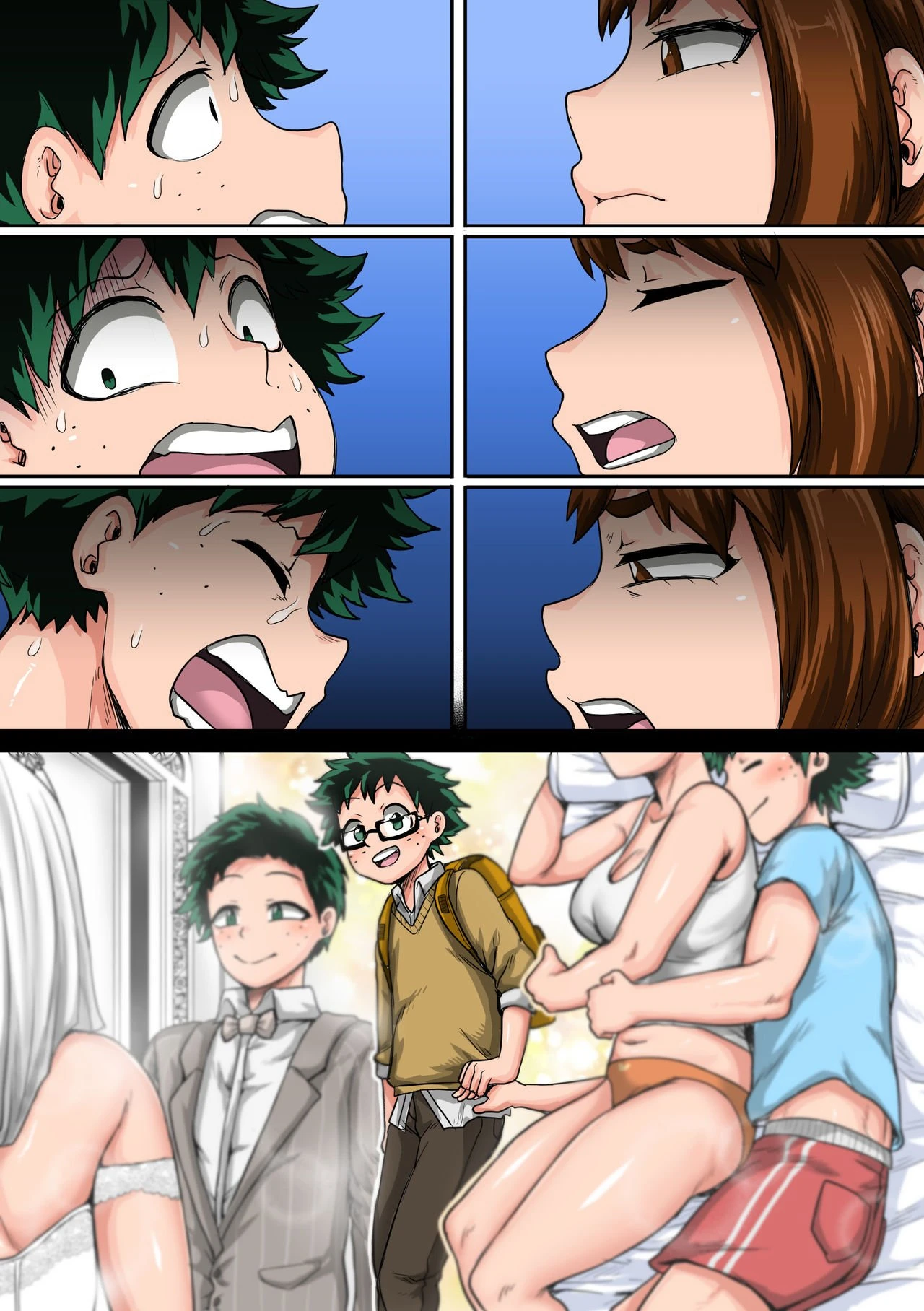 Boku no Harem Academia: 6-wa "Harem no Hajimari" porn comic picture 158