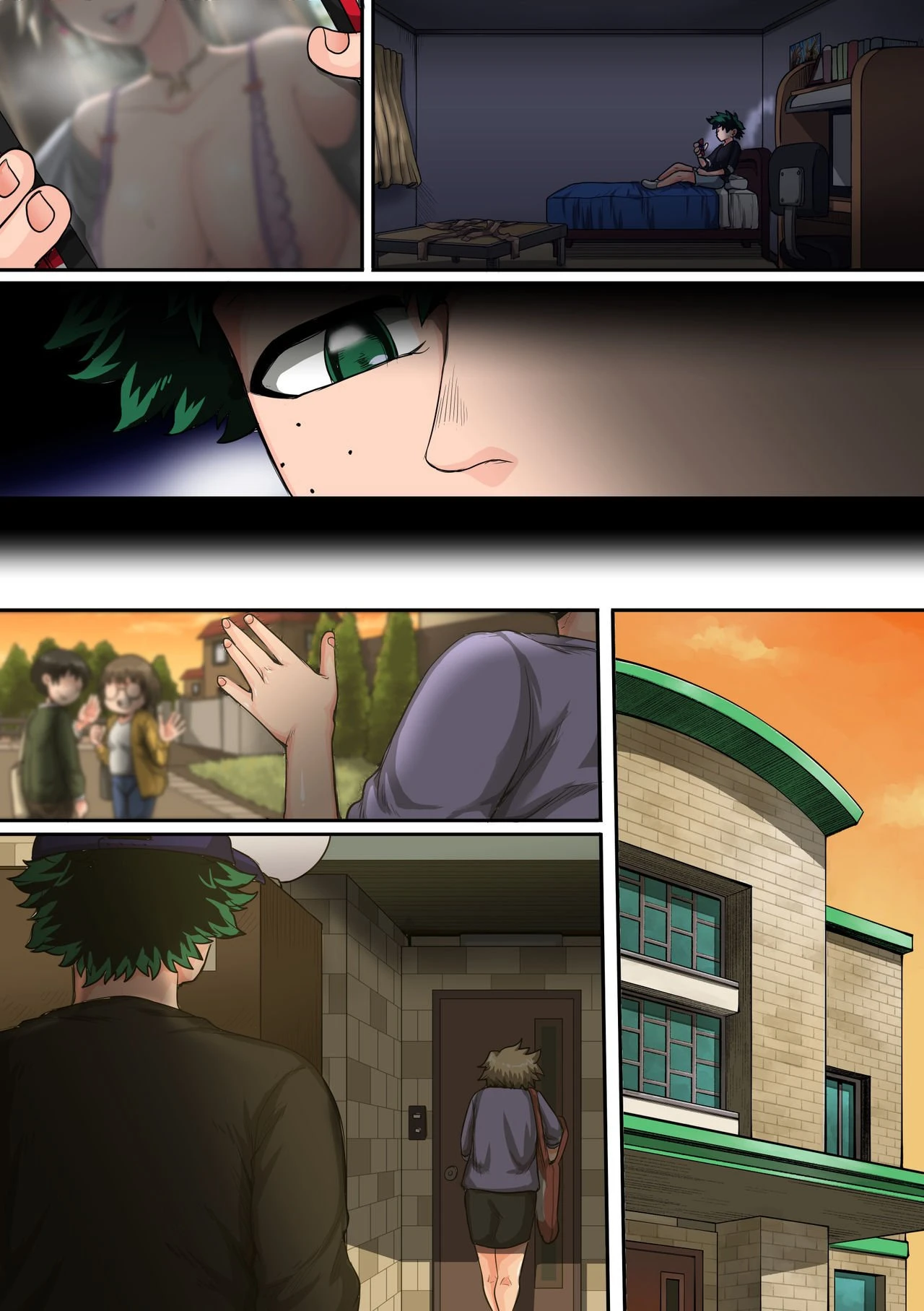 Boku no Harem Academia: 6-wa "Harem no Hajimari" porn comic picture 161